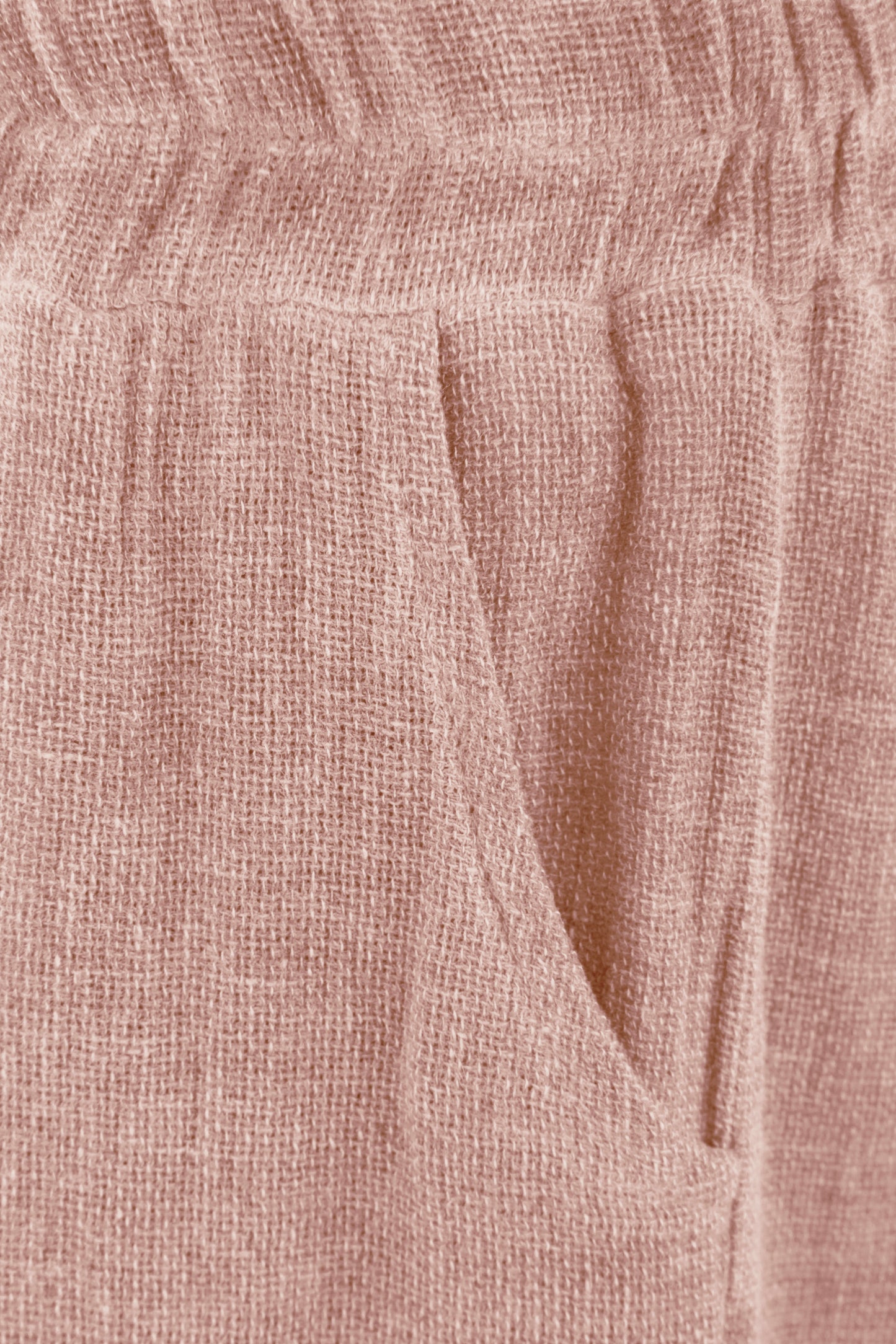 Teabag Linen Shorts