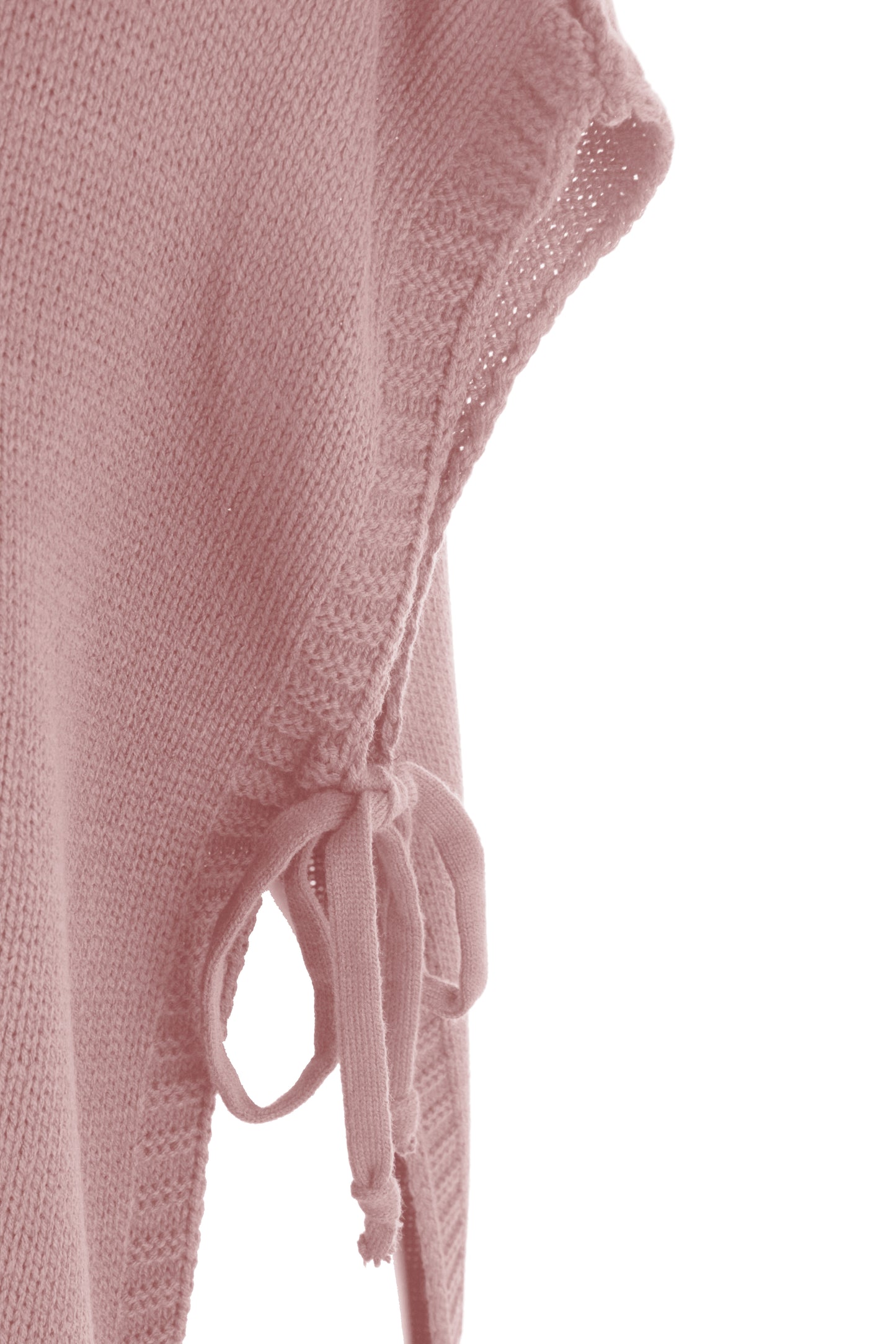 Side Tie Tabard Poncho