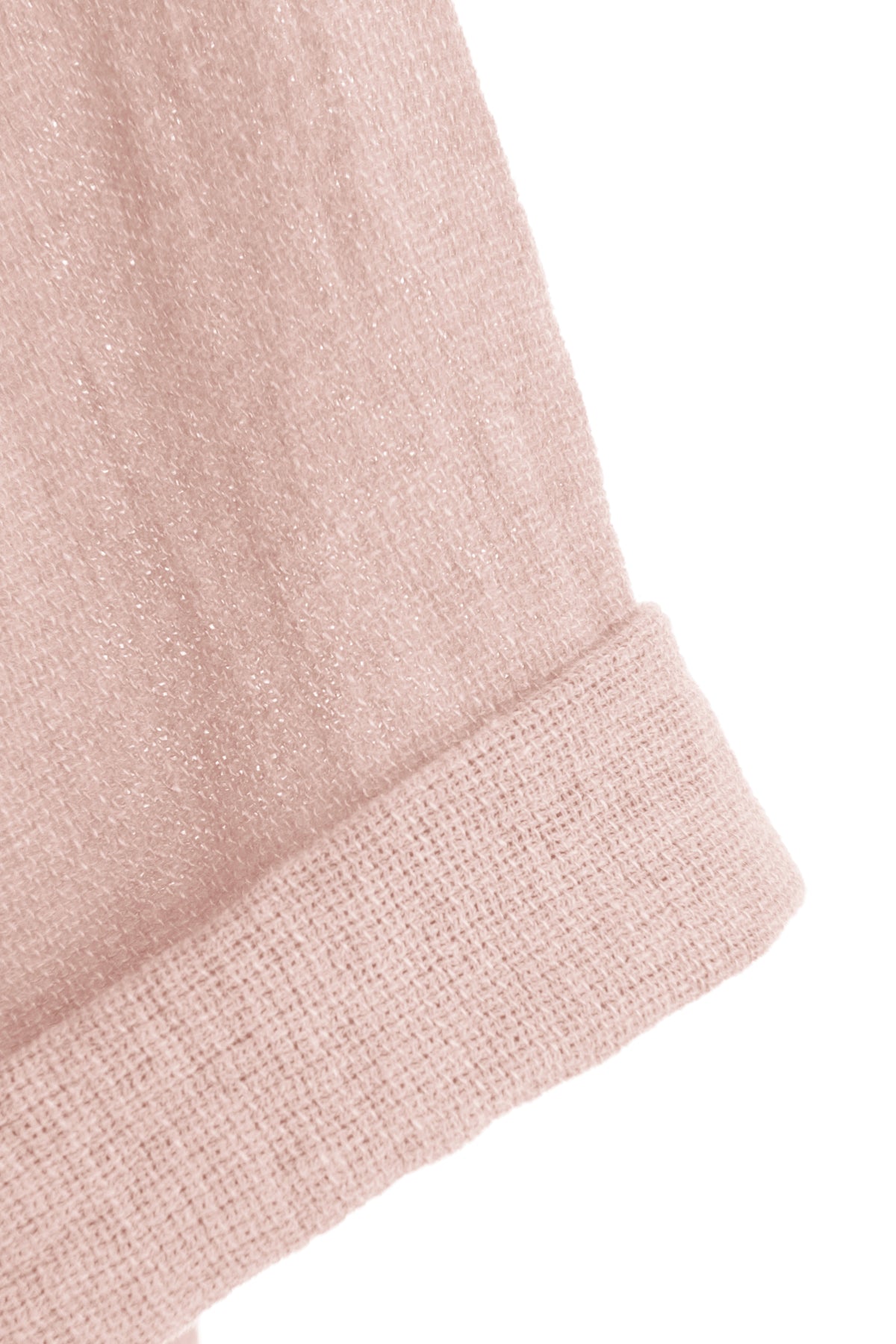 Drape Detail Hopsack Shirt
