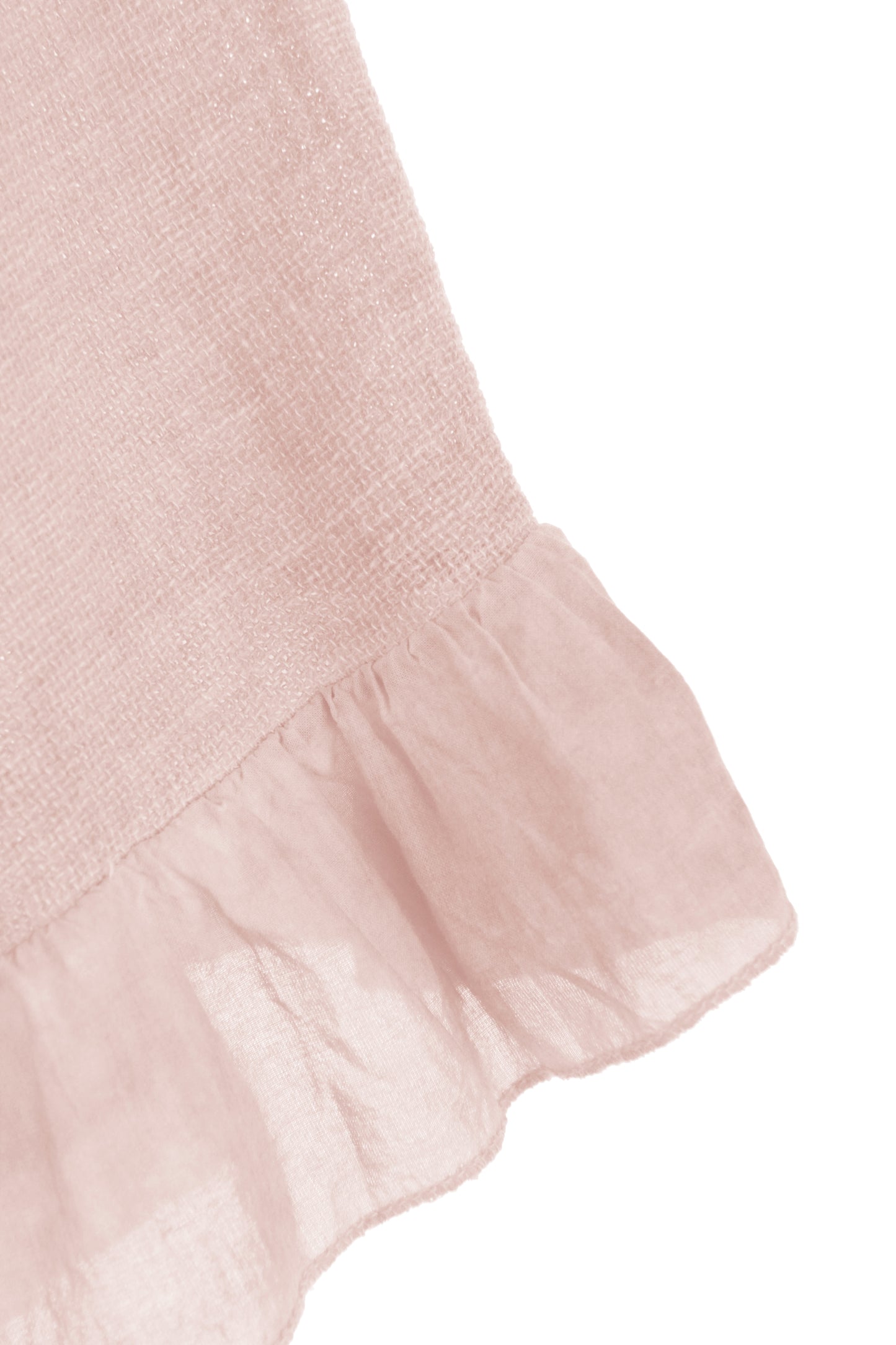 Diagonal Hem Hopsack Dress