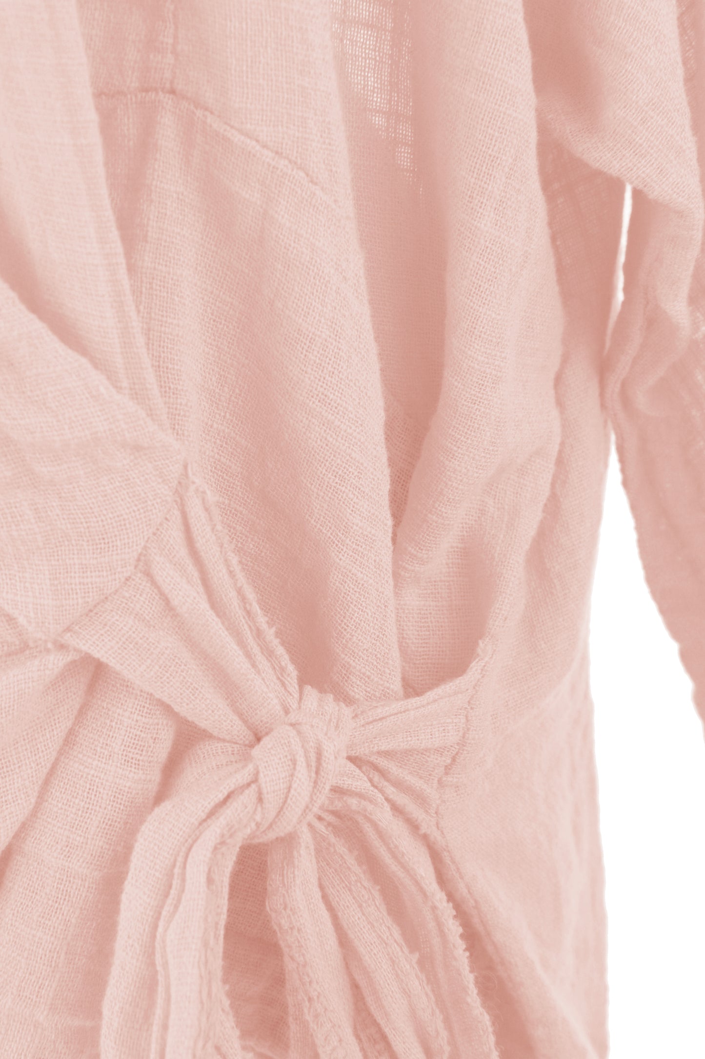 Side Tie Cotton Top