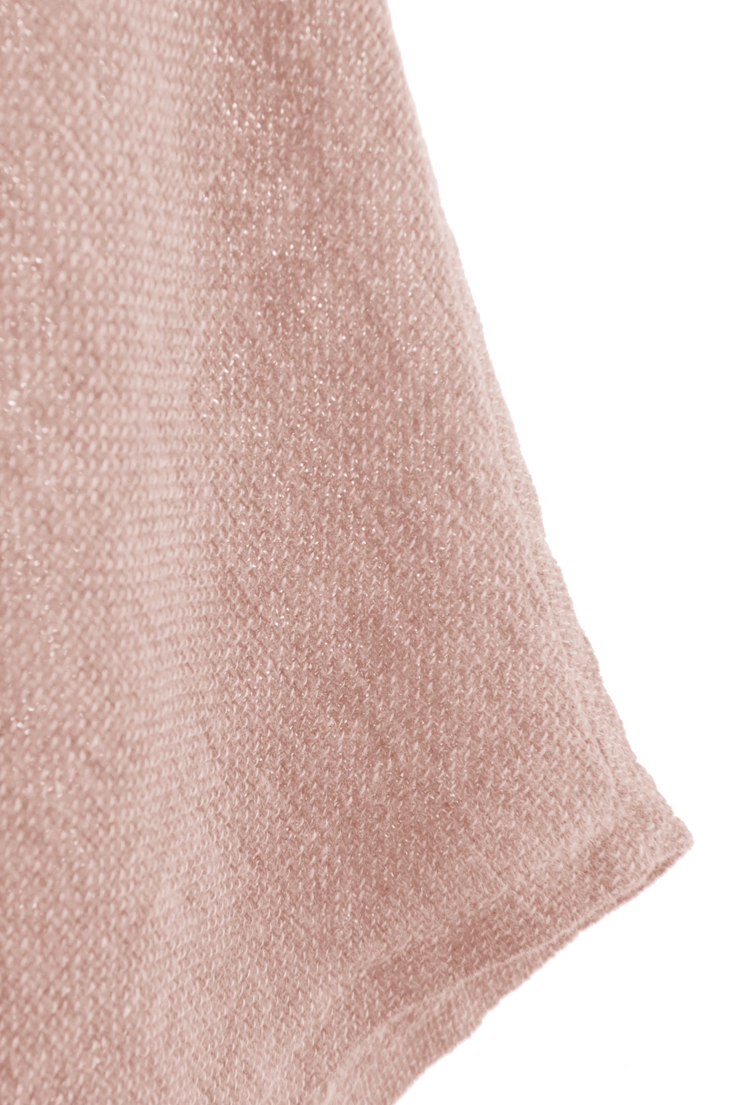 V Cutout Hem Linen Teabag Top