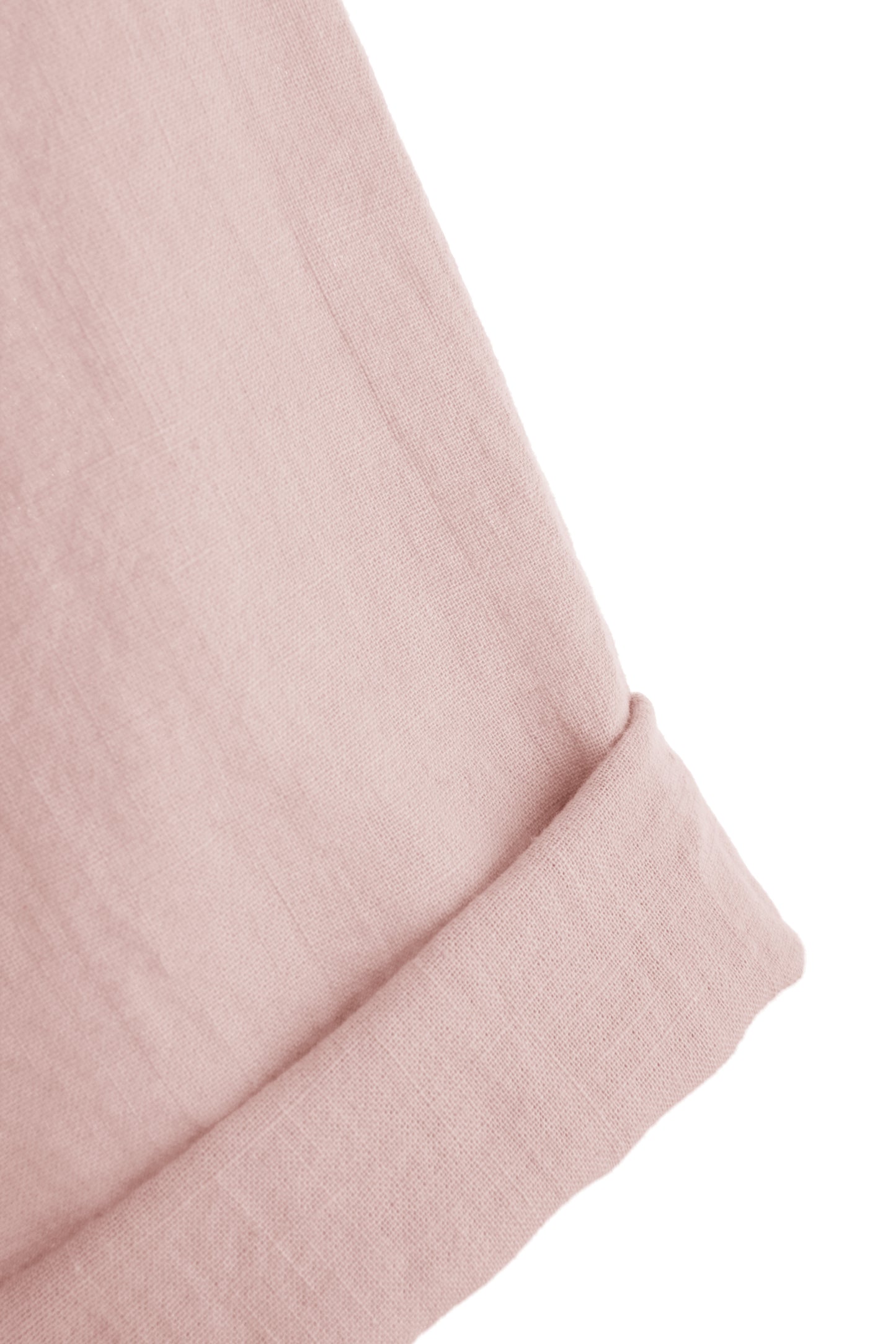 Pleat Panel Linen Tunic