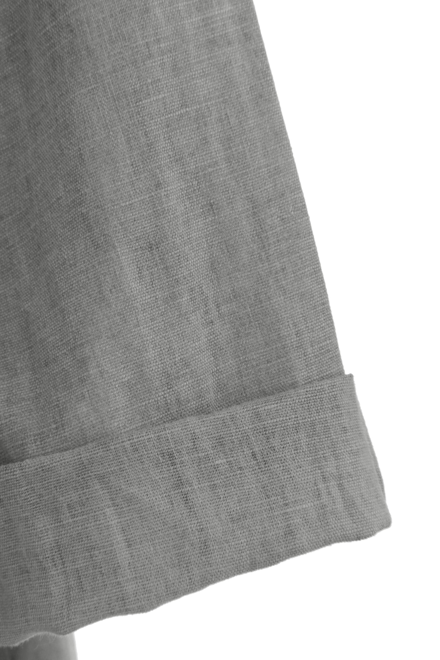 2 Pocket Asymmetric Linen Jacket