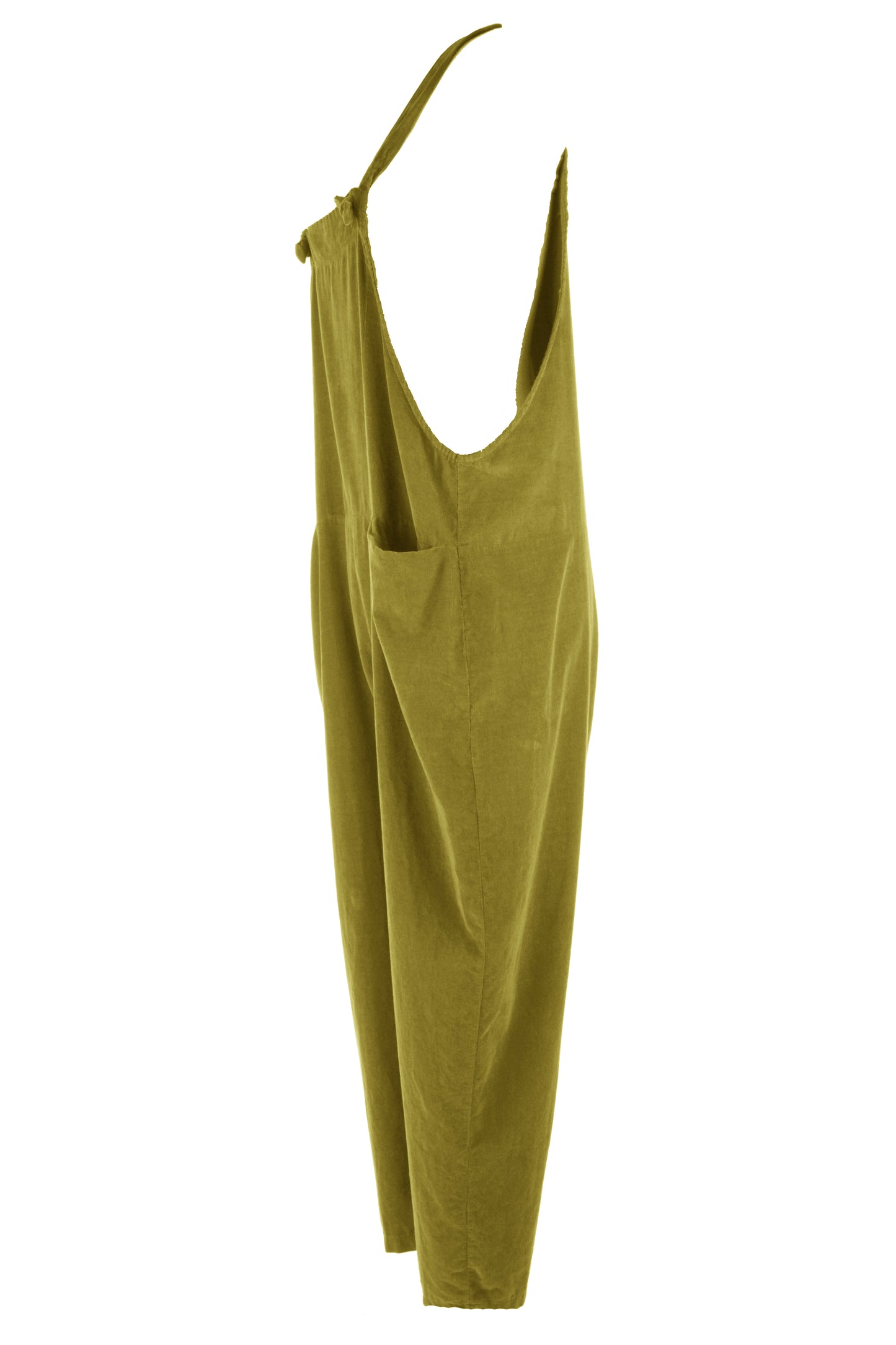 Corduroy Knot Dungarees