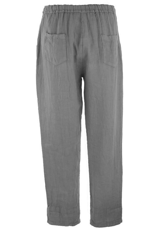 Tapered Linen Trouser