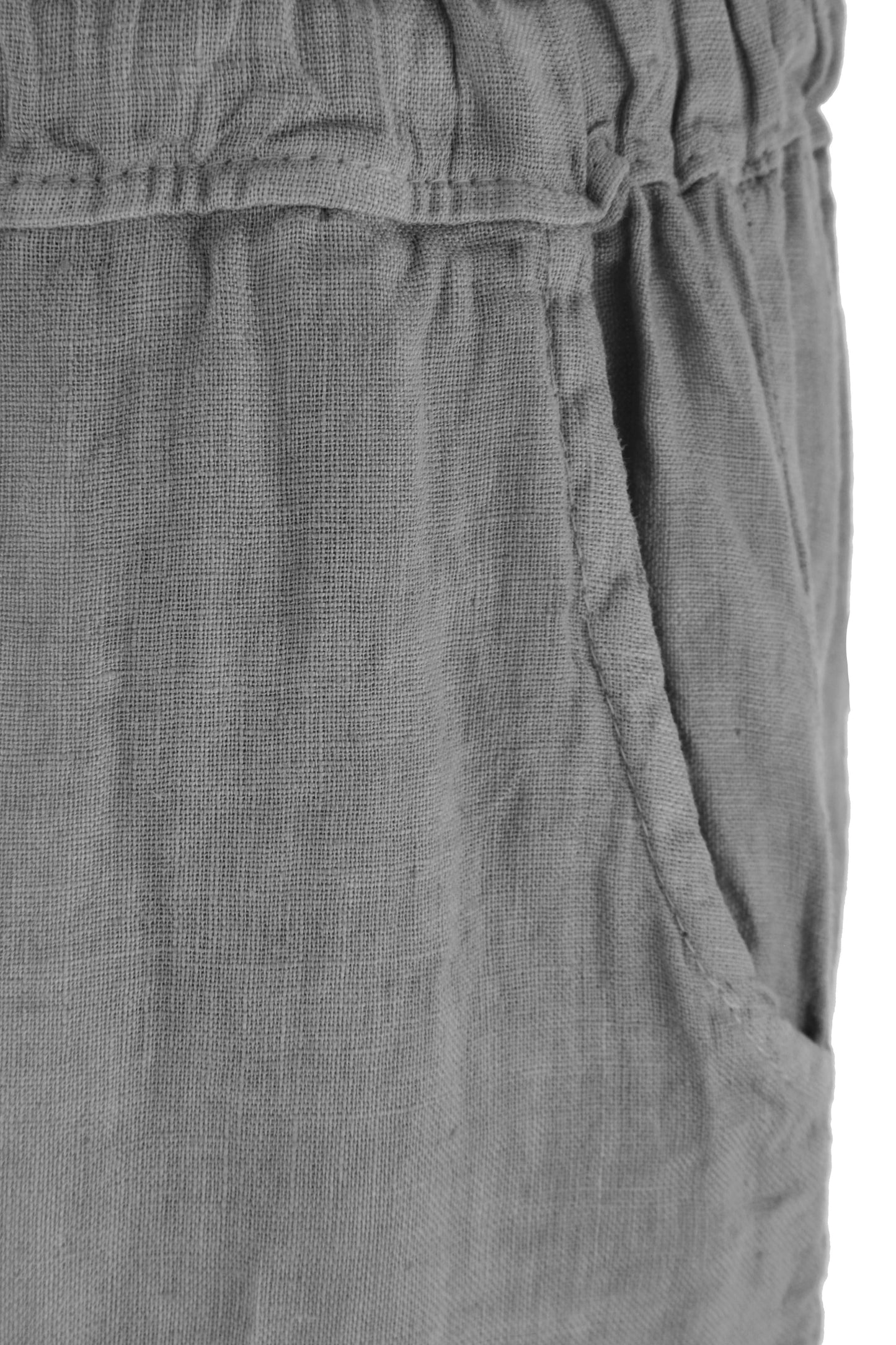 Tapered Linen Trouser