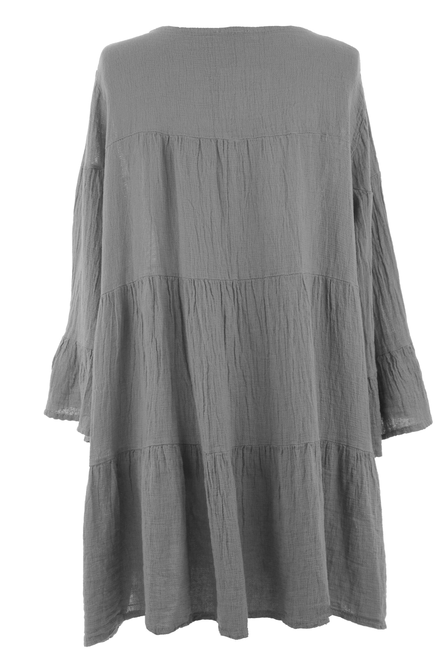 Tiered Teabag Linen Tunic
