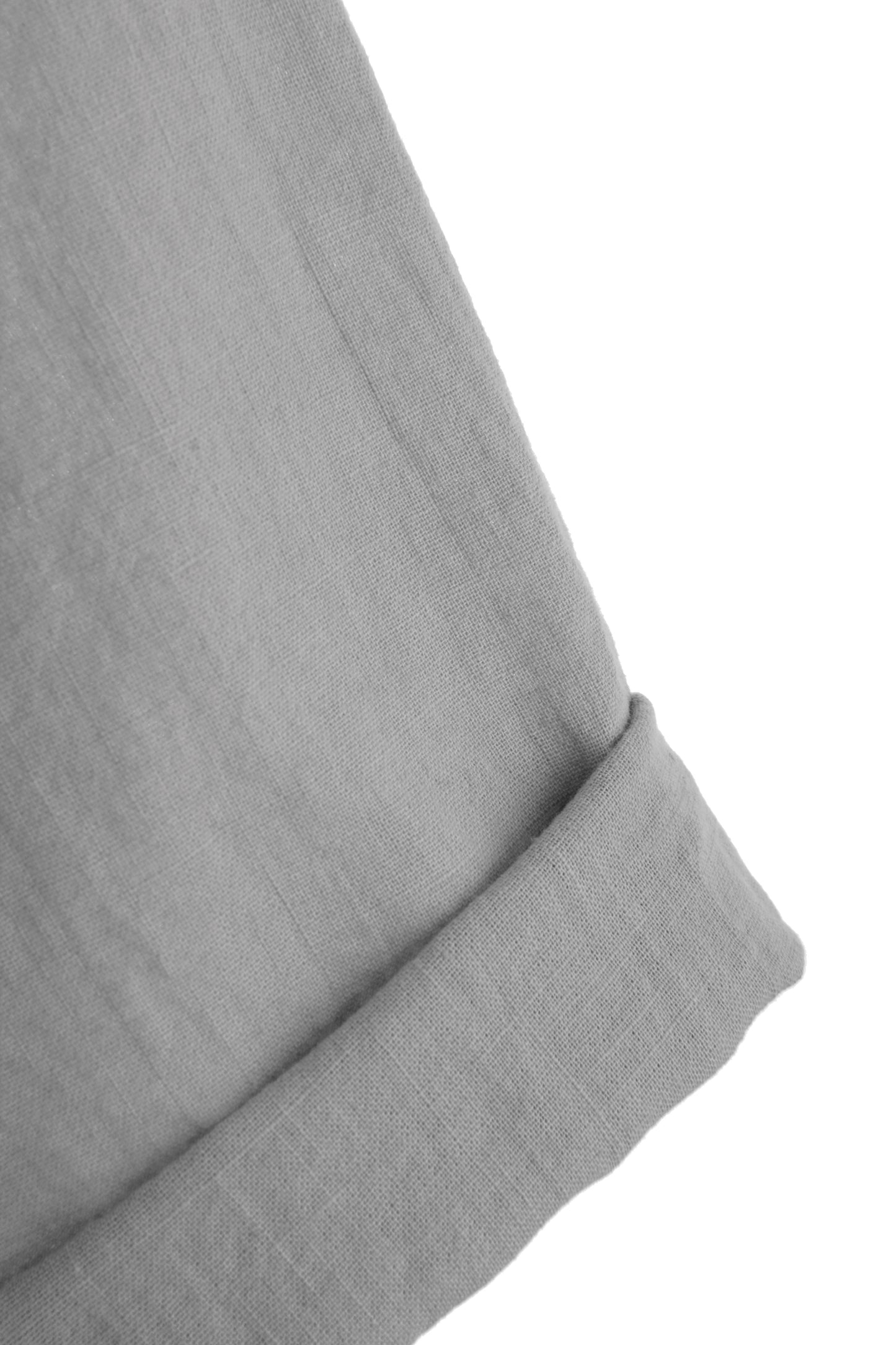 Pleat Panel Linen Tunic