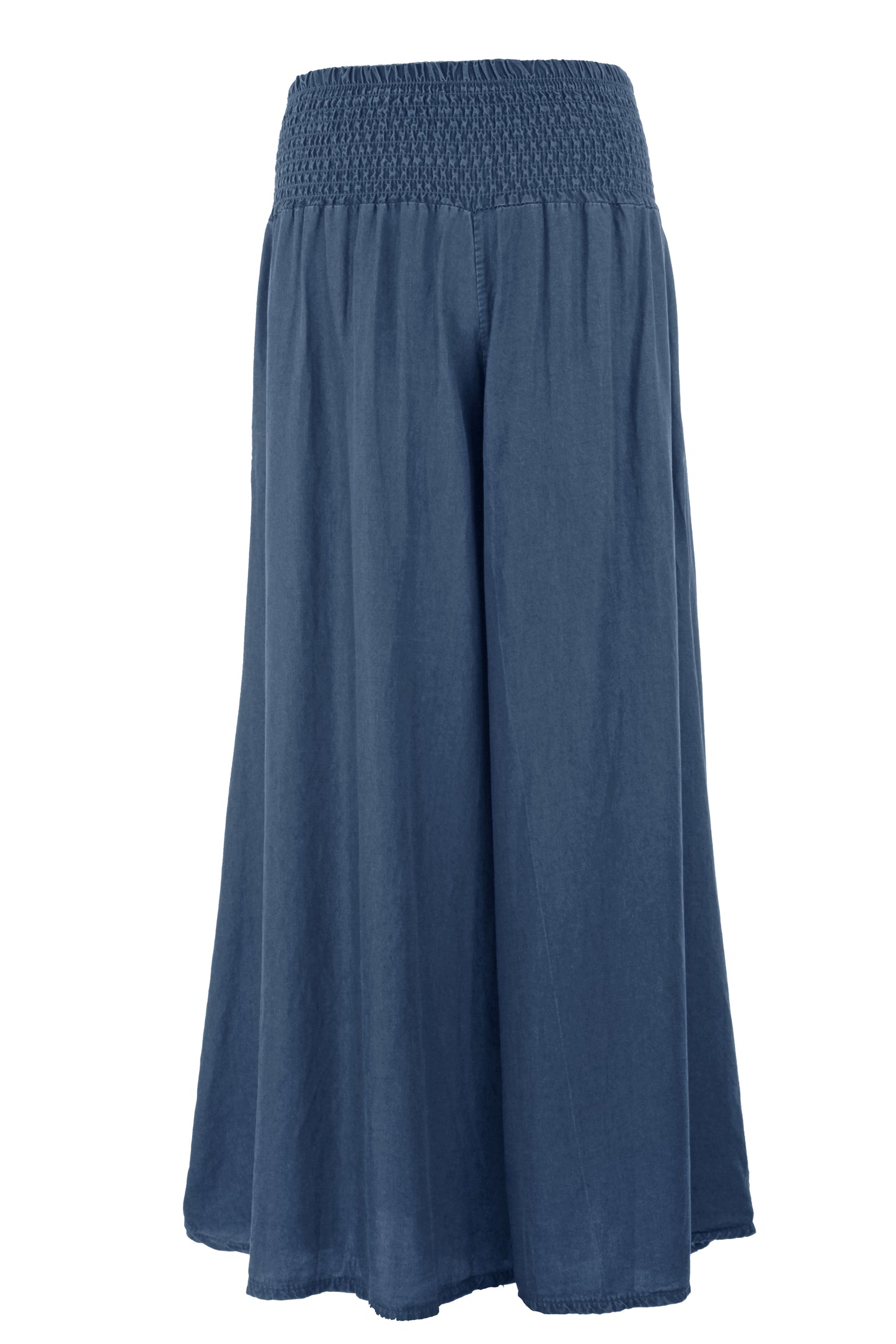 Denim Palazzo Trouser