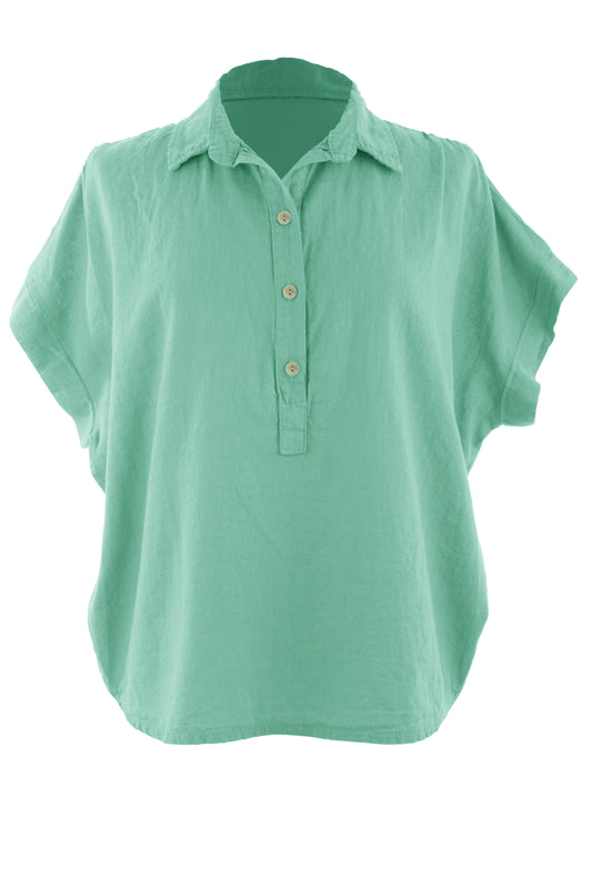 3 Button Linen Shirt