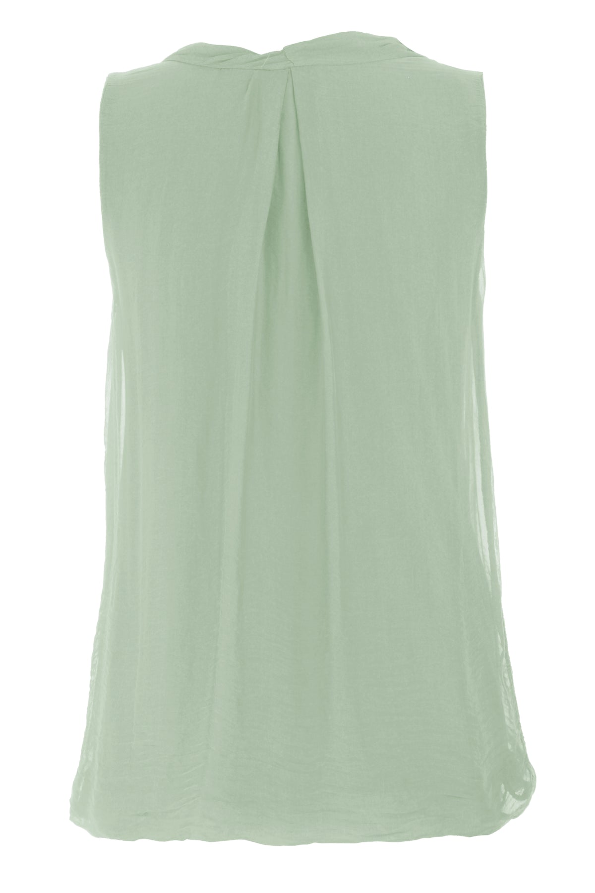Puffball Silk Top