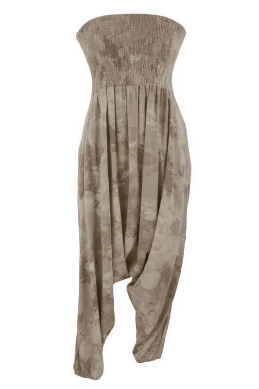 Splash Print 2 Pocket Jumpsuit