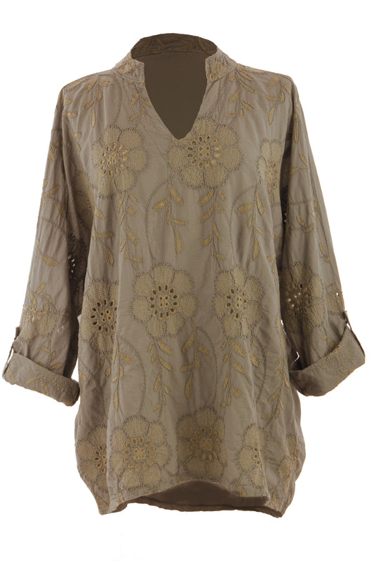Broderie Anglaise Top