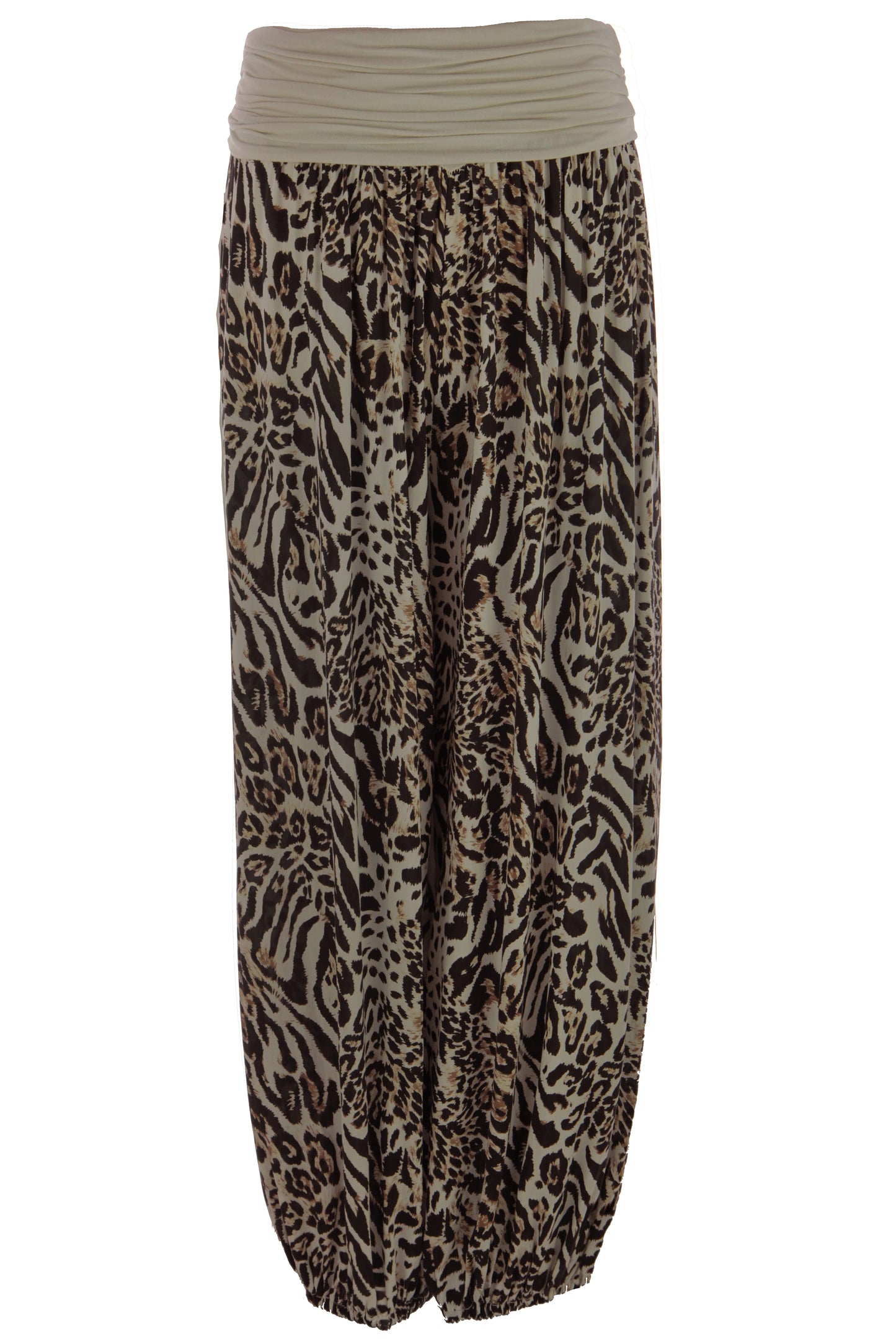 Leopard Print Harem Trouser