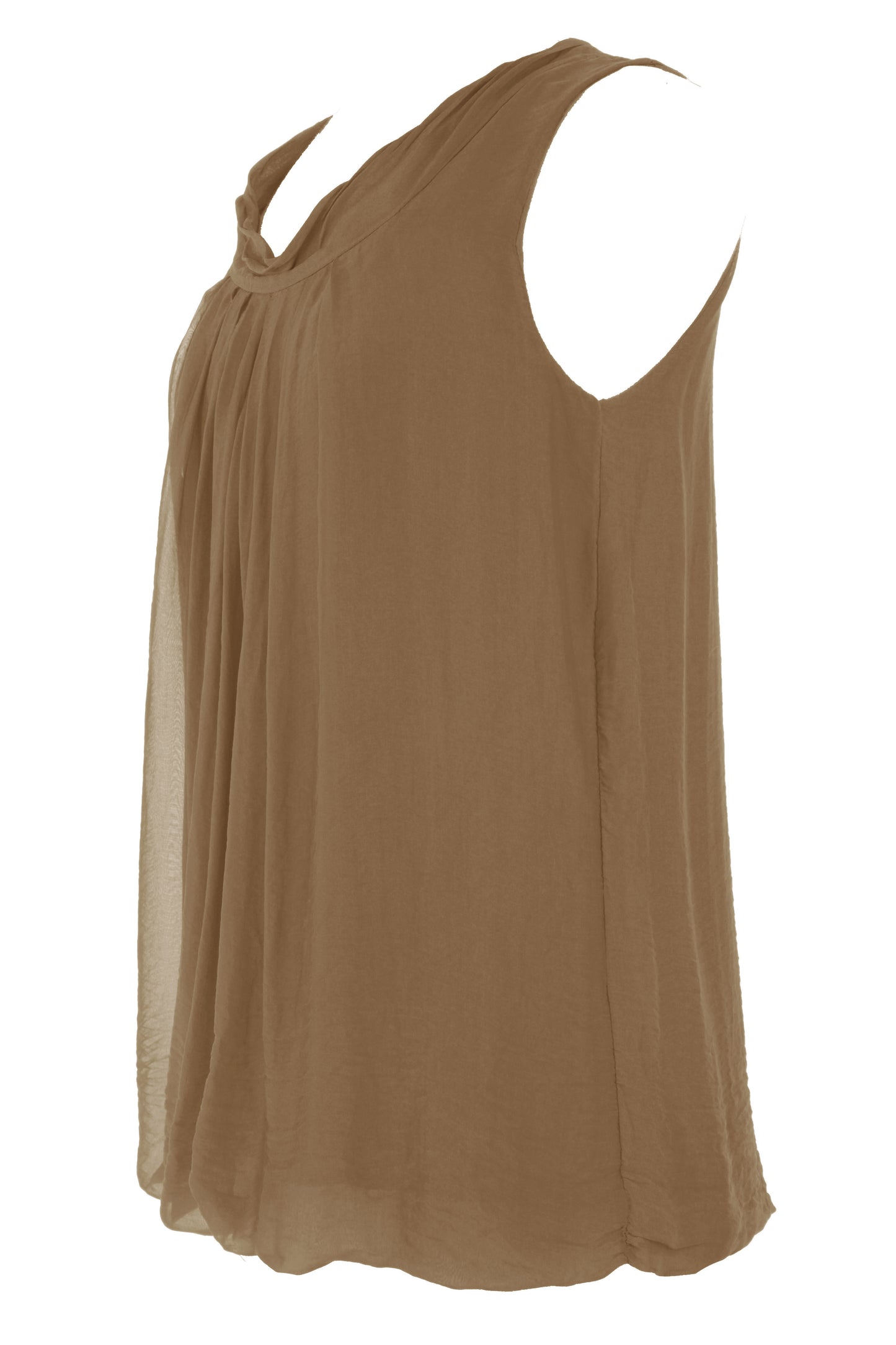 Puffball Silk Vest