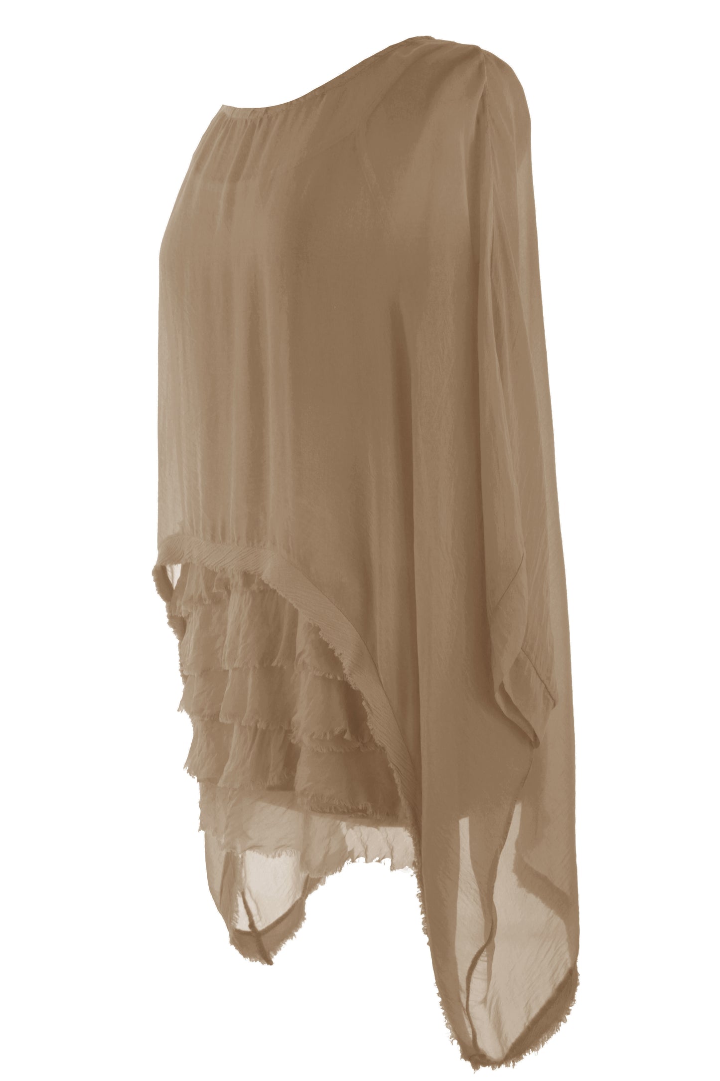 Rara Silk Top with Vest