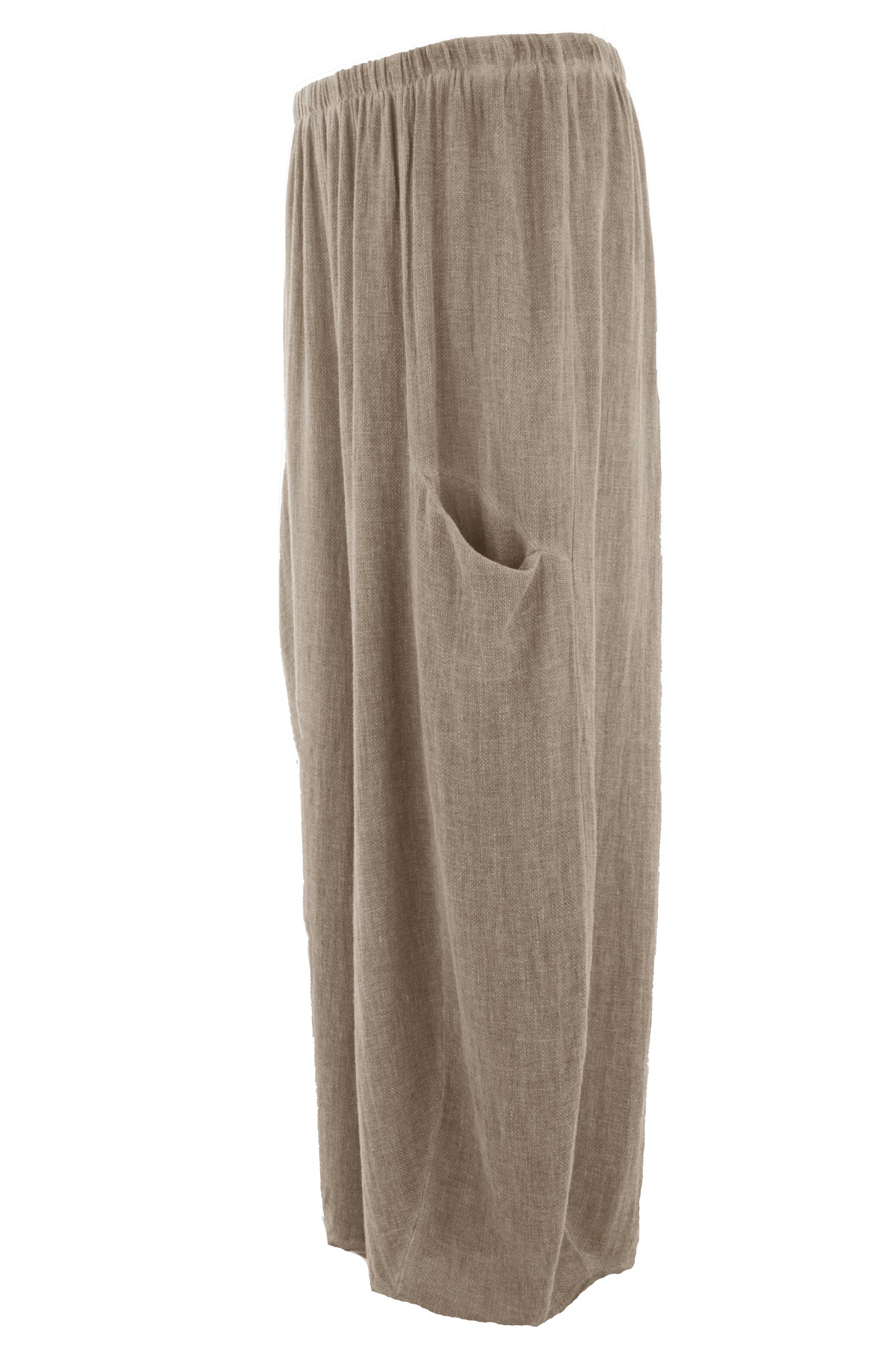 2 Slit Pocket Teabag Linen Trouser