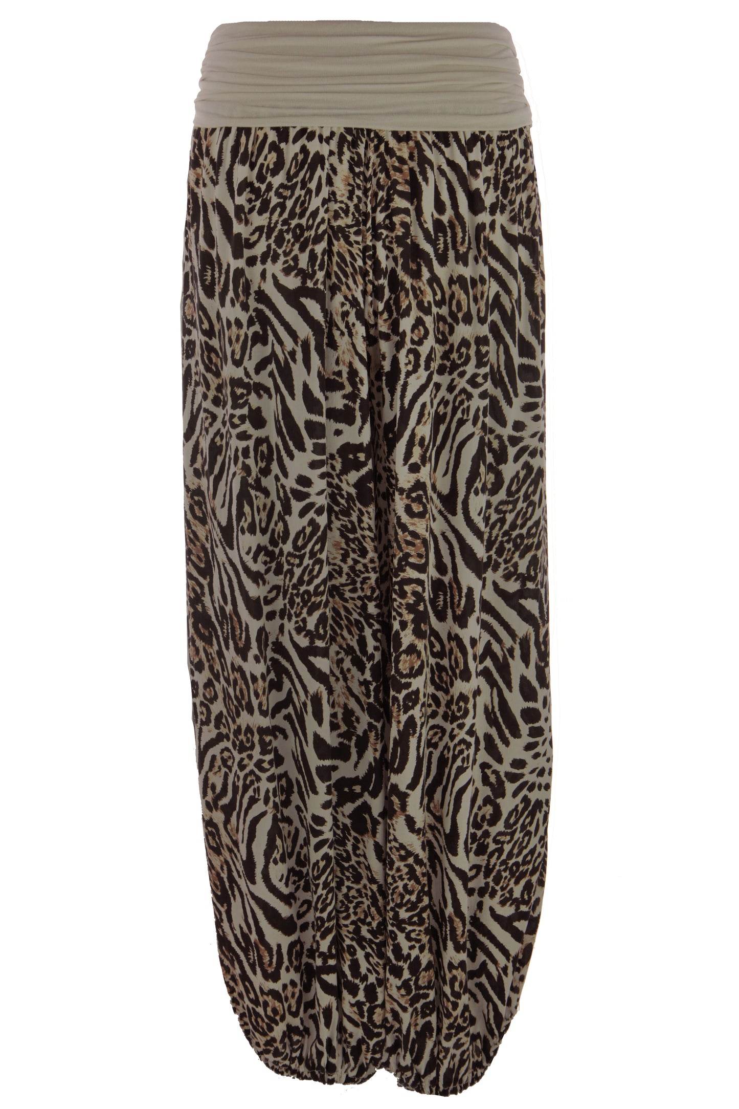 Leopard Print Harem Trouser