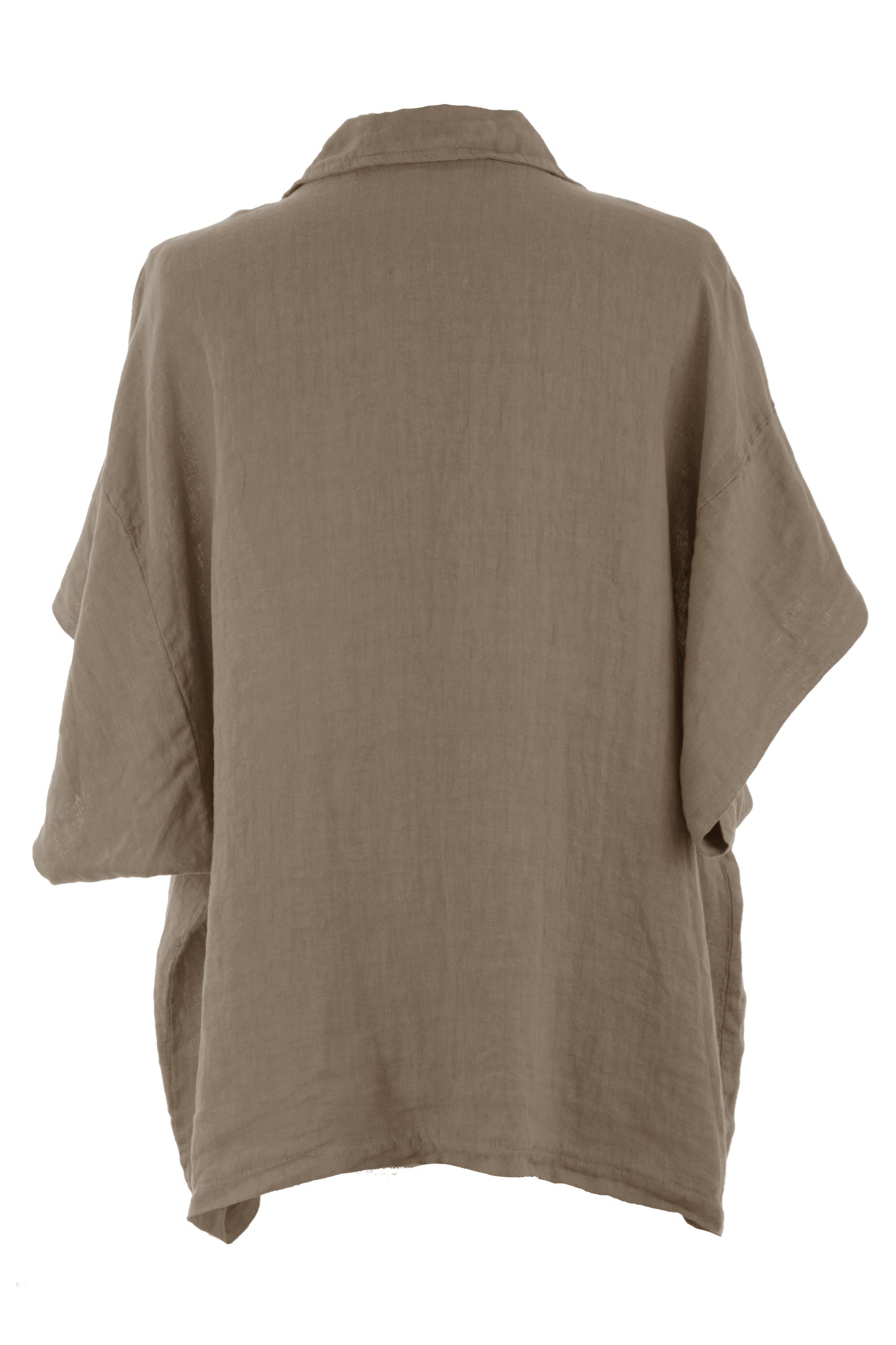 One Button Linen Jacket
