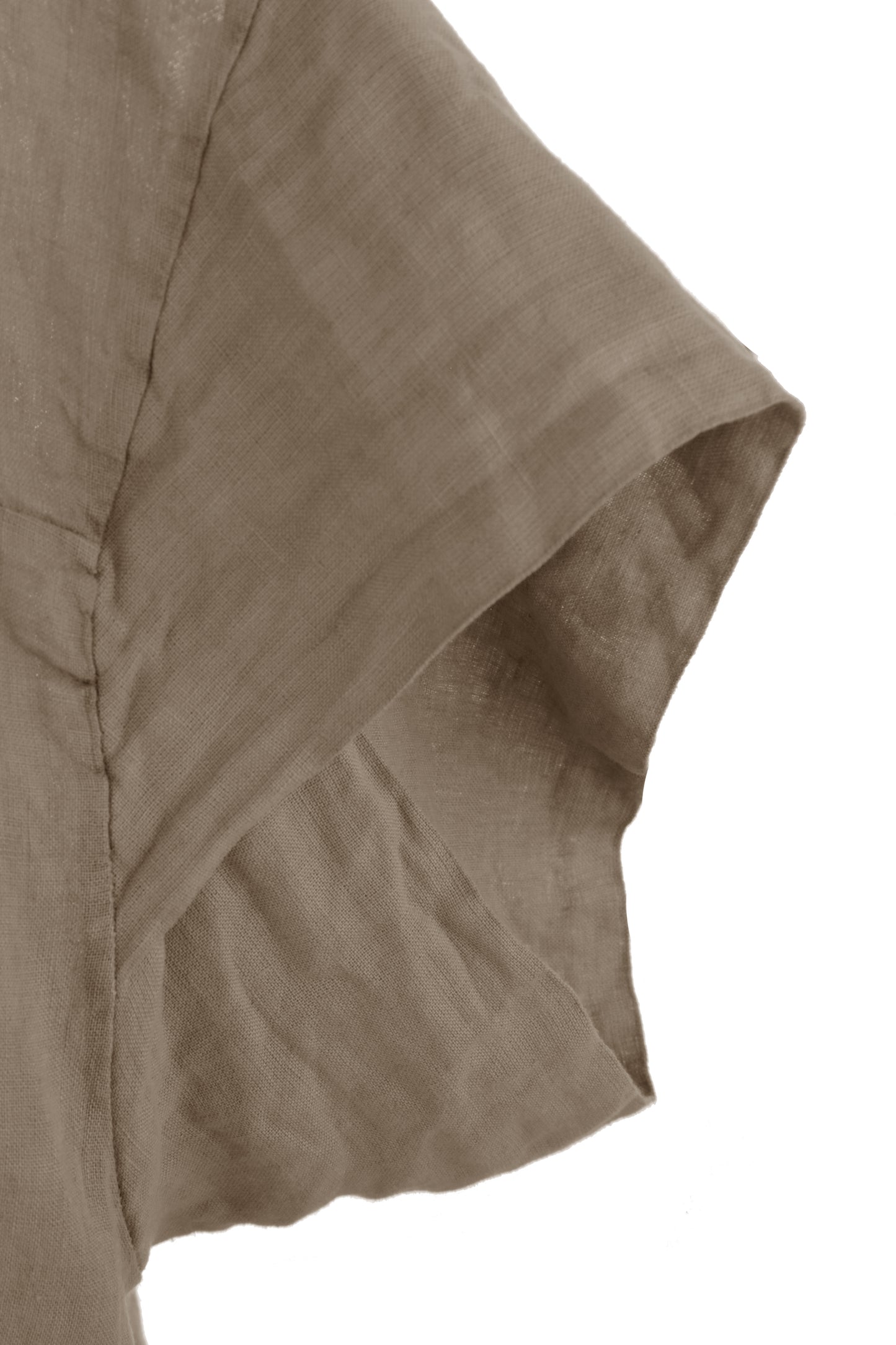 One Button Linen Jacket