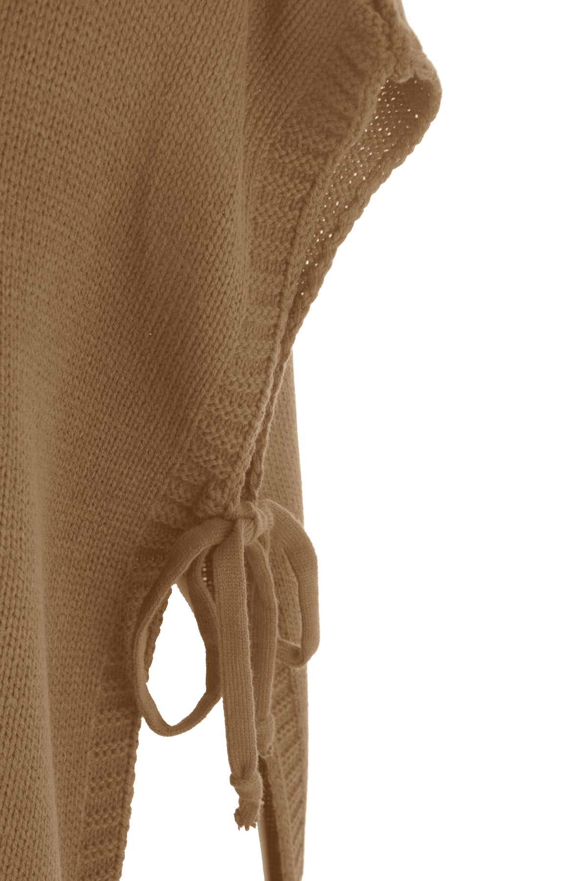 Side Tie Tabard Poncho