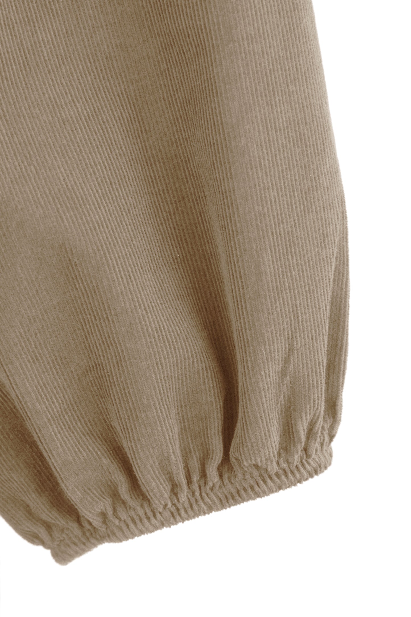 V Neck Corduroy Swing Dress