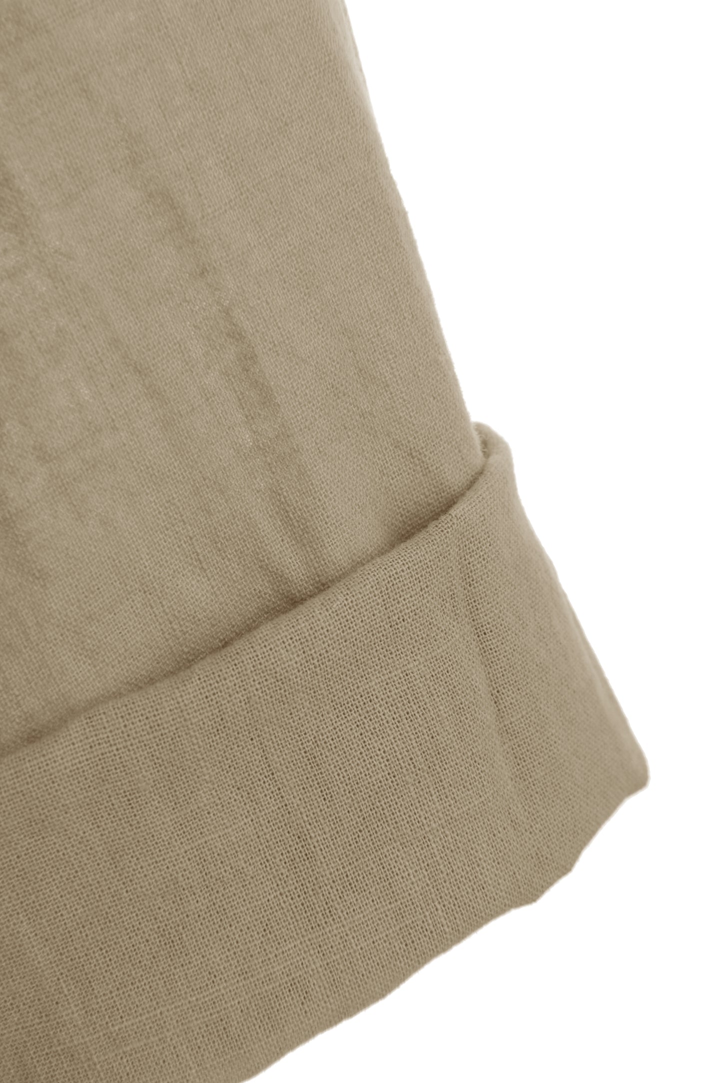 Frill Panel Linen Shirt