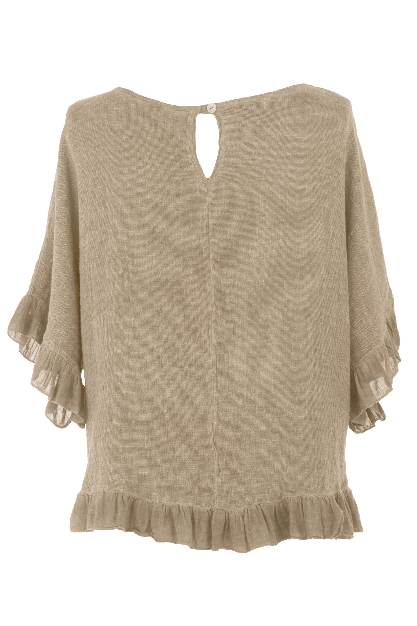 Frill Hem Teabag Top