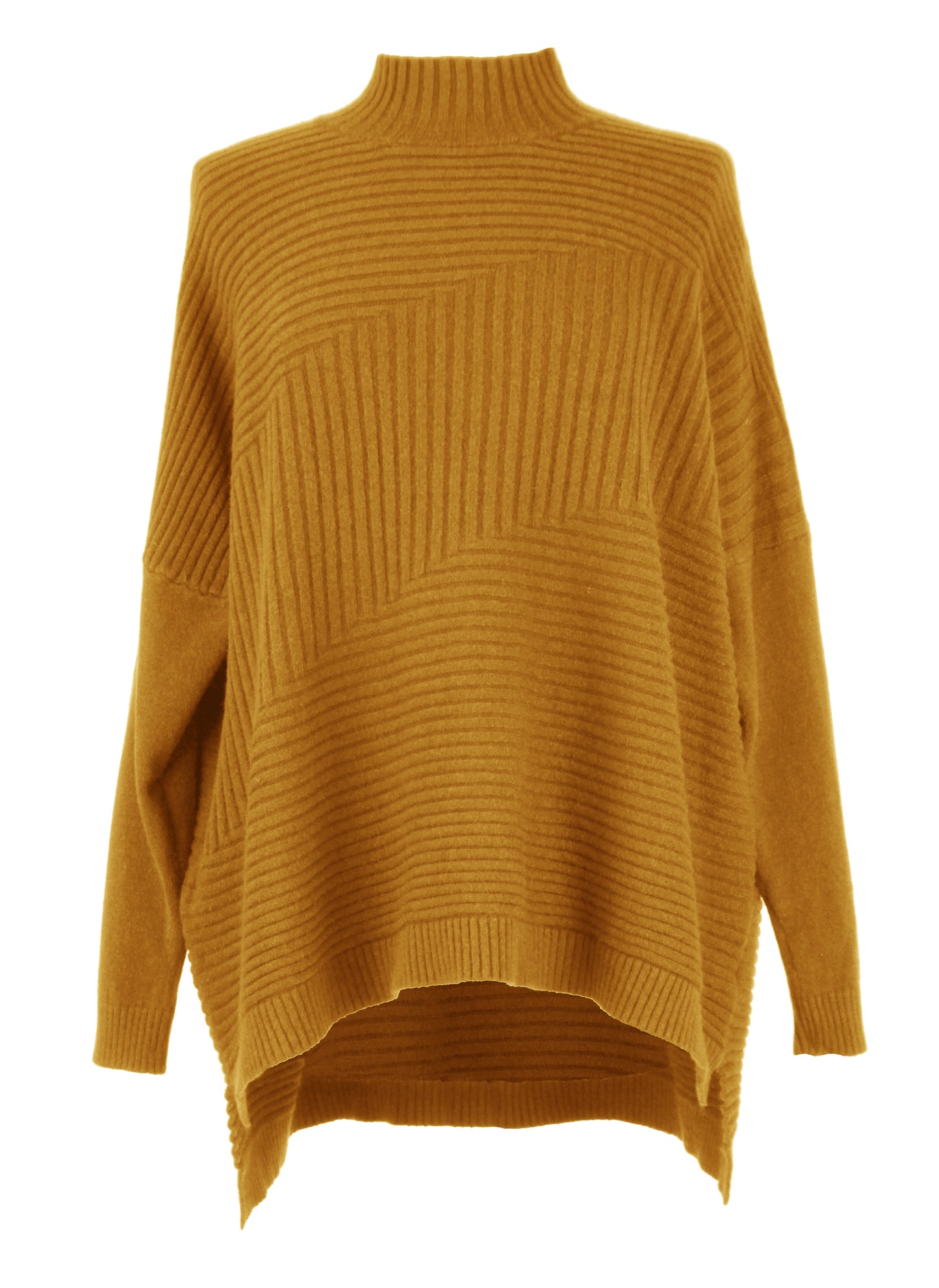 Ribbed Panel Jumper