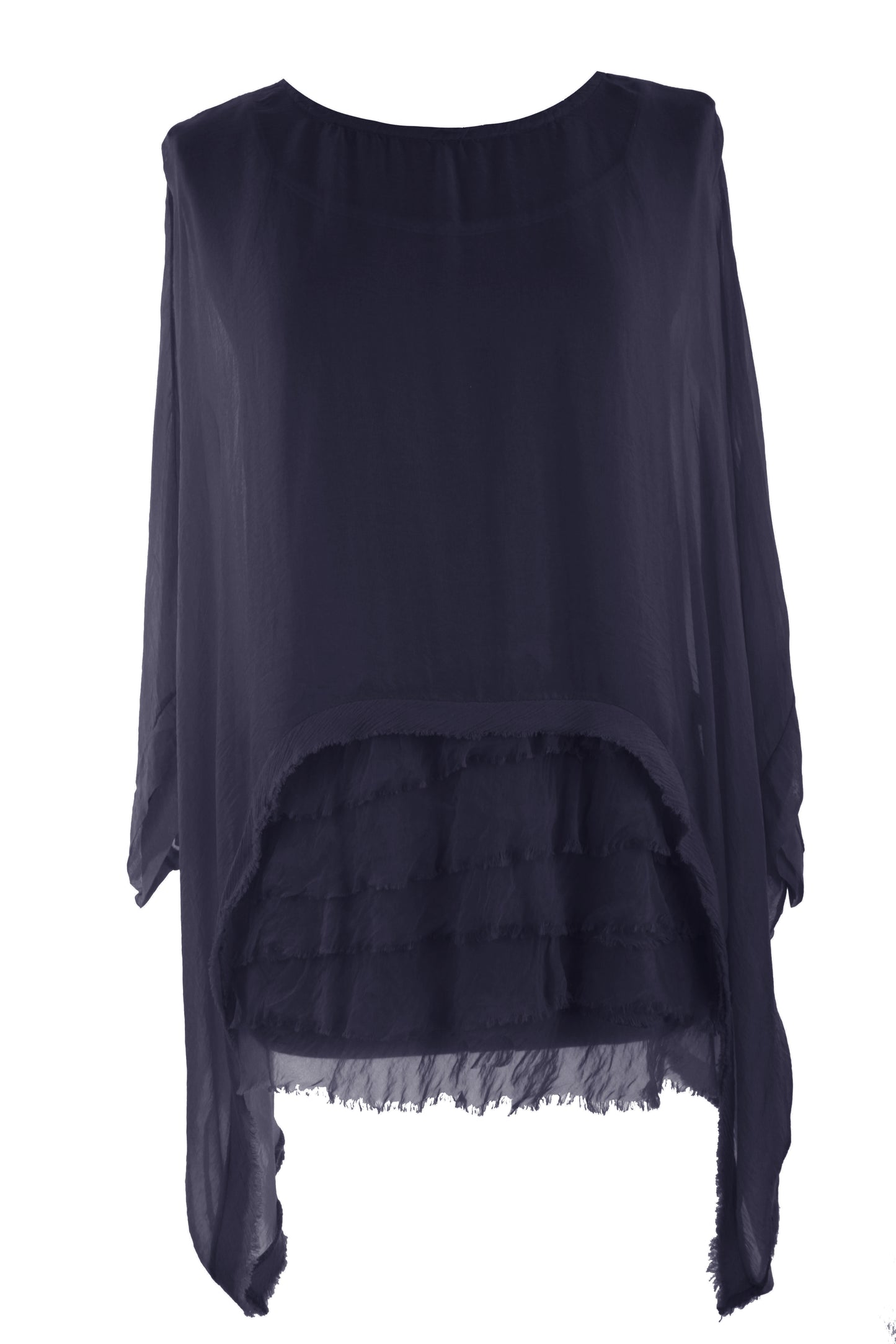 Rara Silk Top with Vest