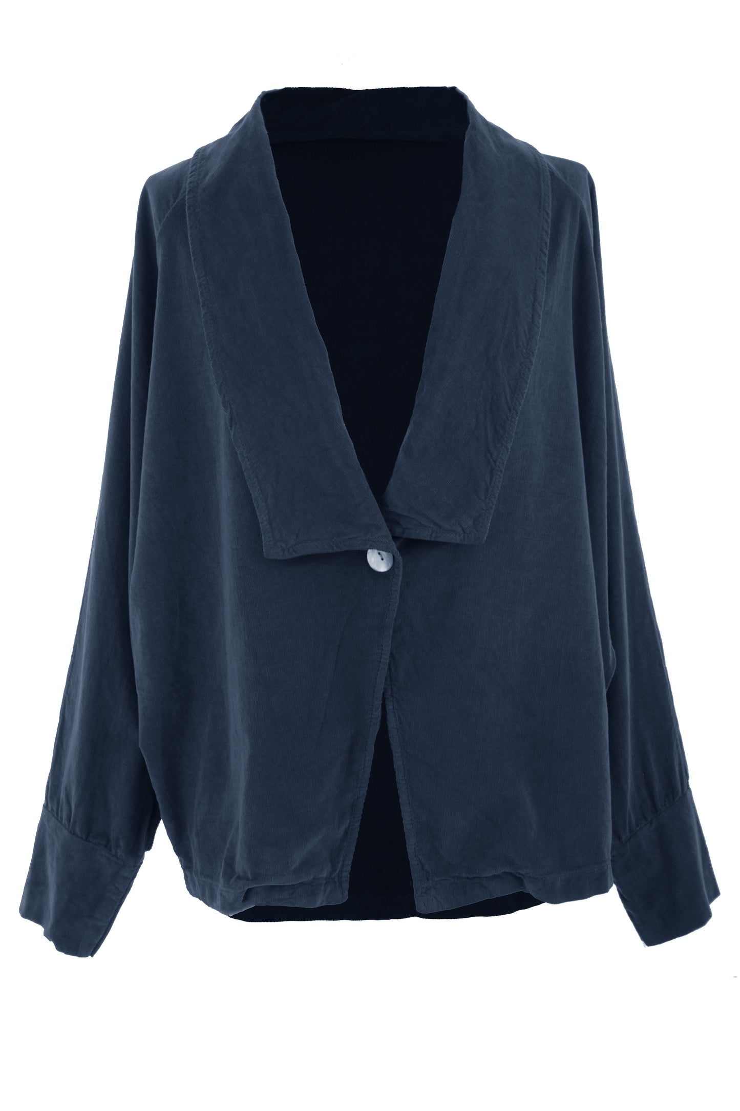 One Button Corduroy Jacket