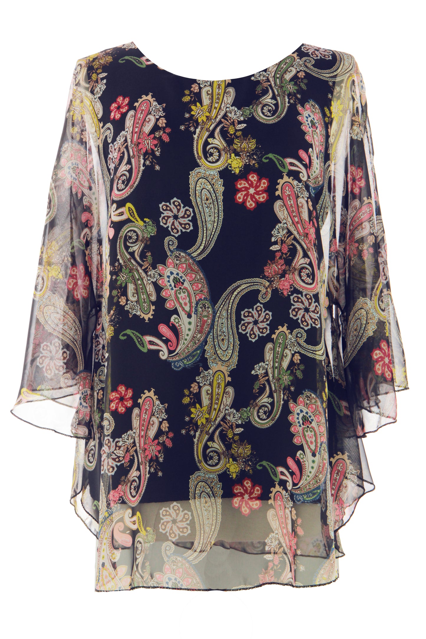 Paisley Print Blouse