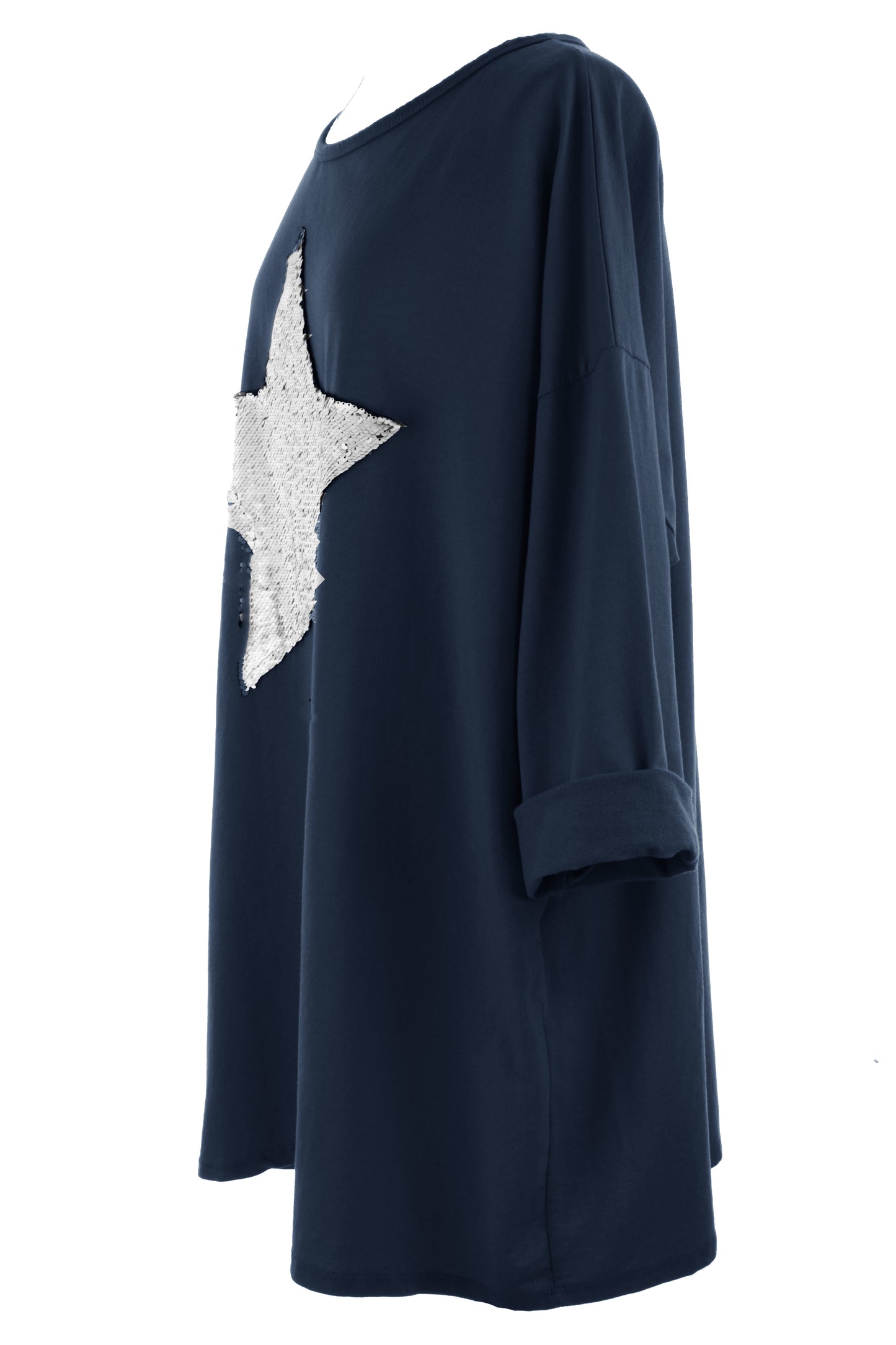 Sequin Star Jersey Tunic