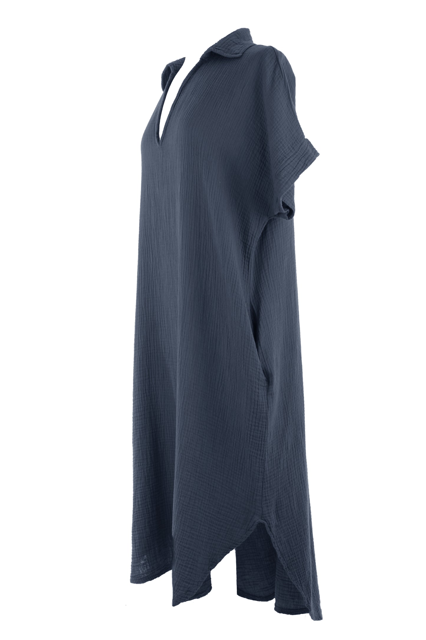 Plain Cheesecloth Midi