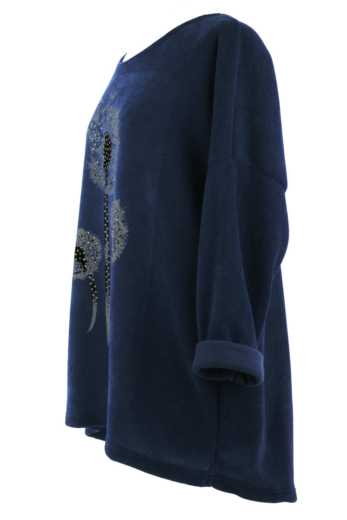 Dandelion Print Chenille Top