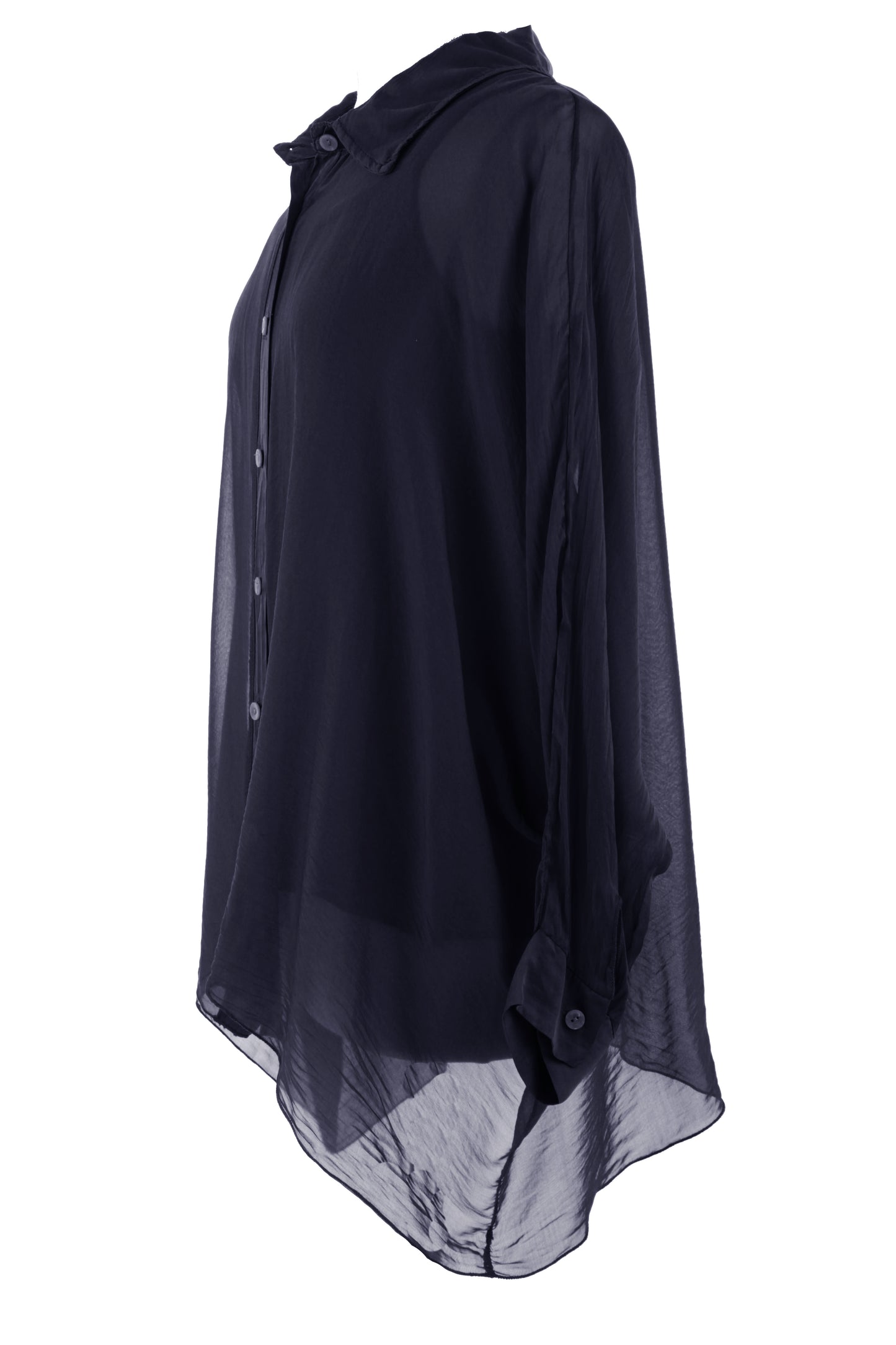 2 Piece Silk Shirt with Vest