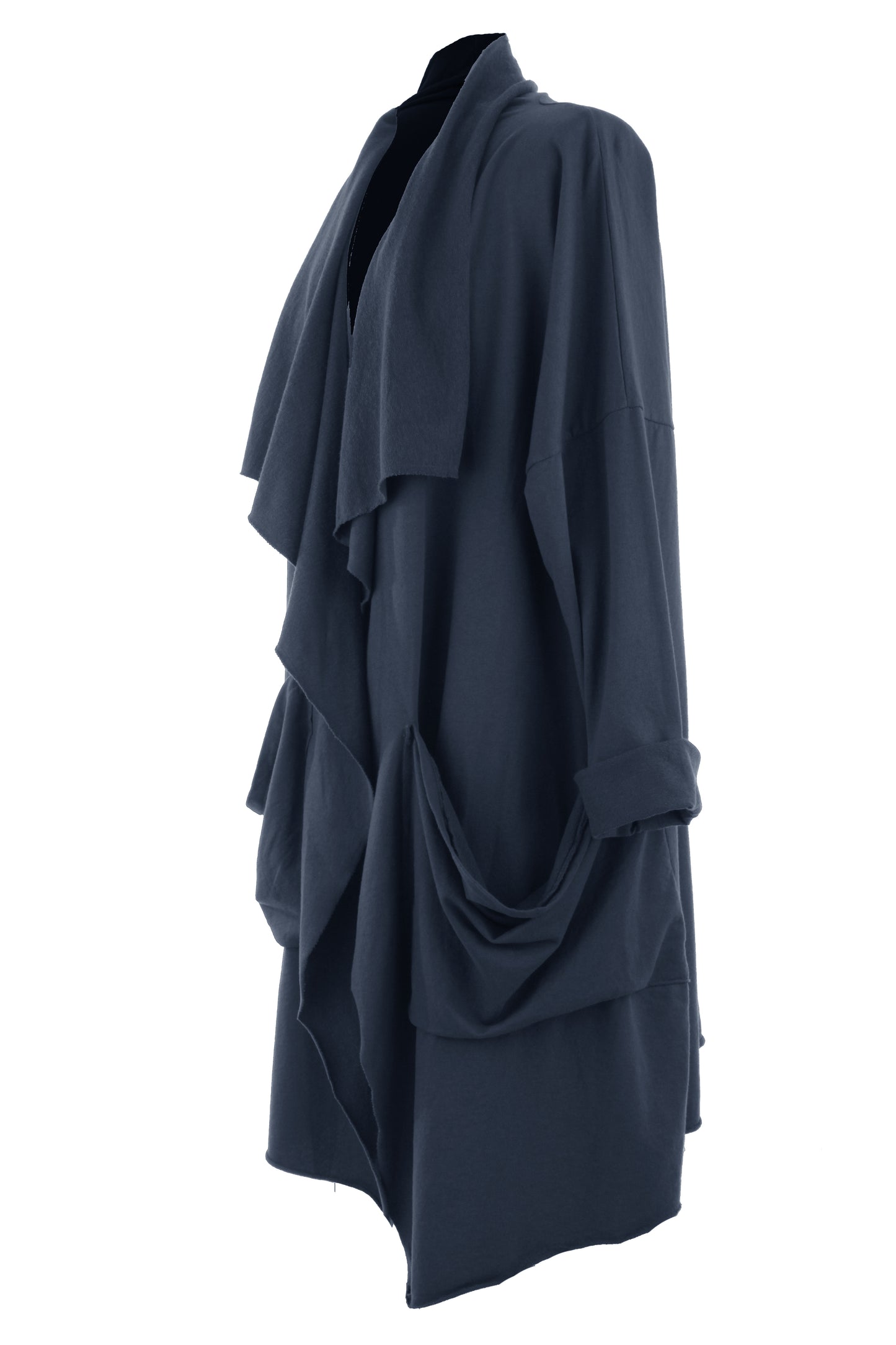 2 Slouch Pocket Jersey Jacket