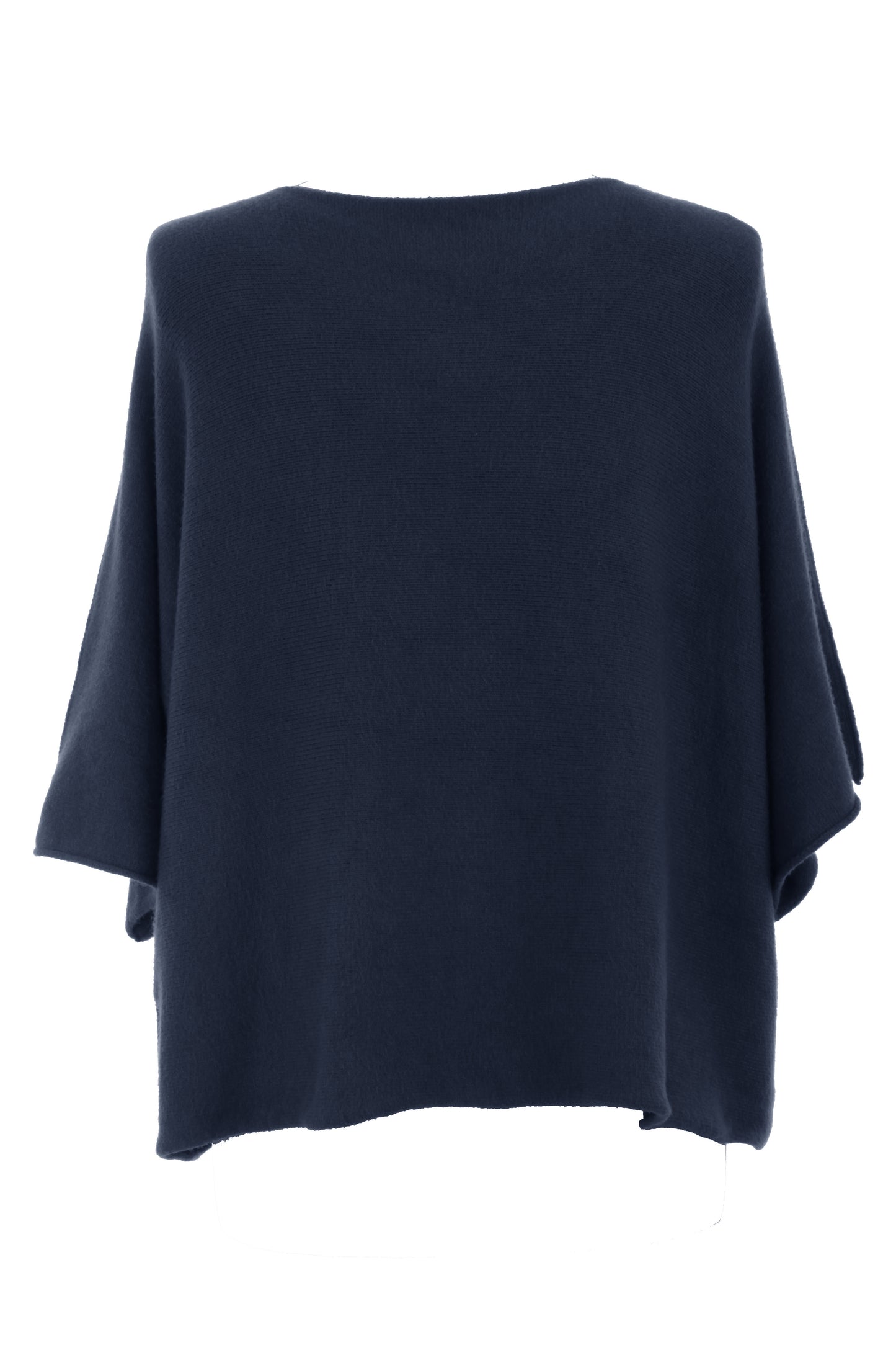 Batwing Short Sleeve Soft Knit Jumper