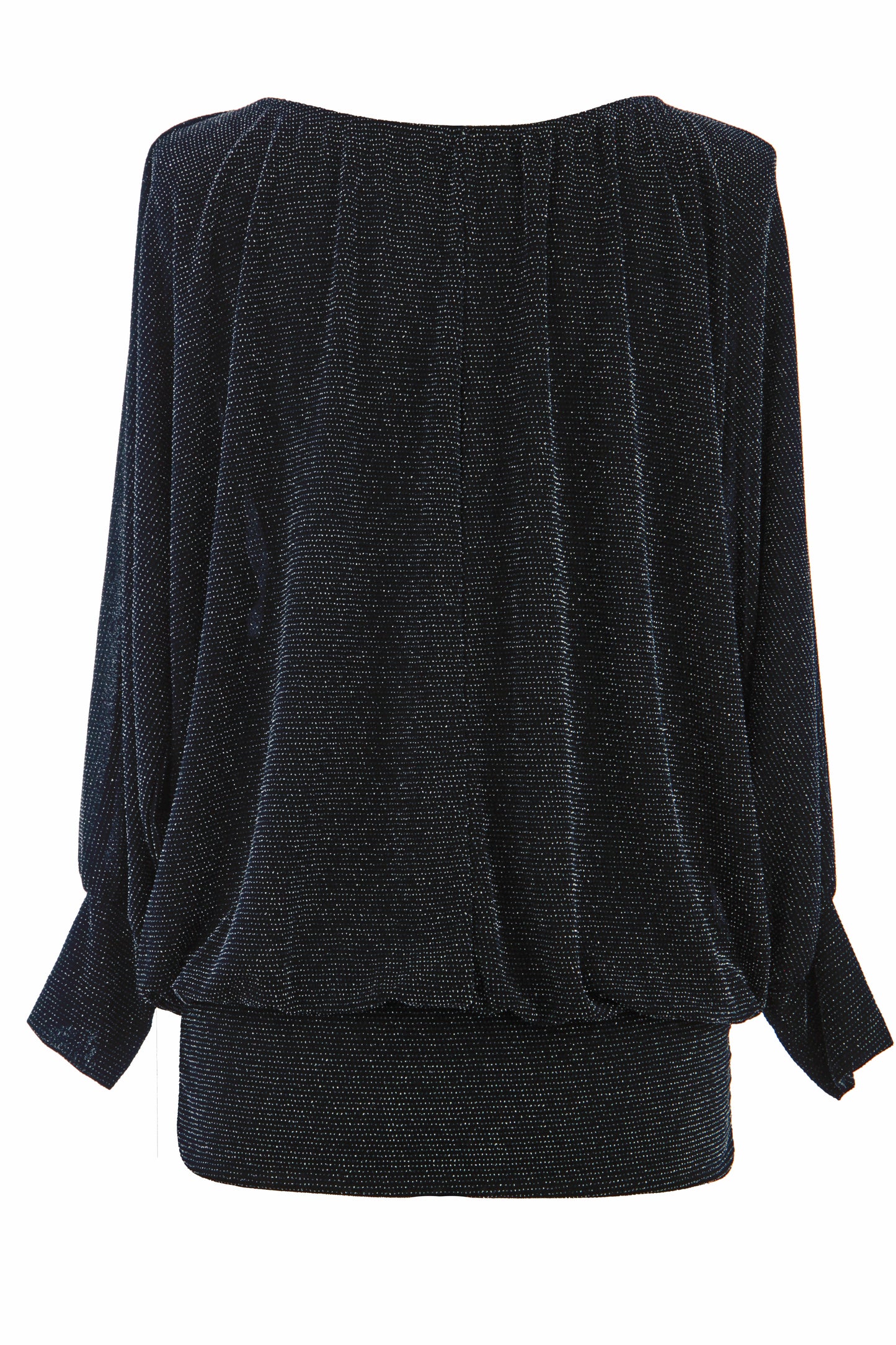 Pleat Detail Lurex Top