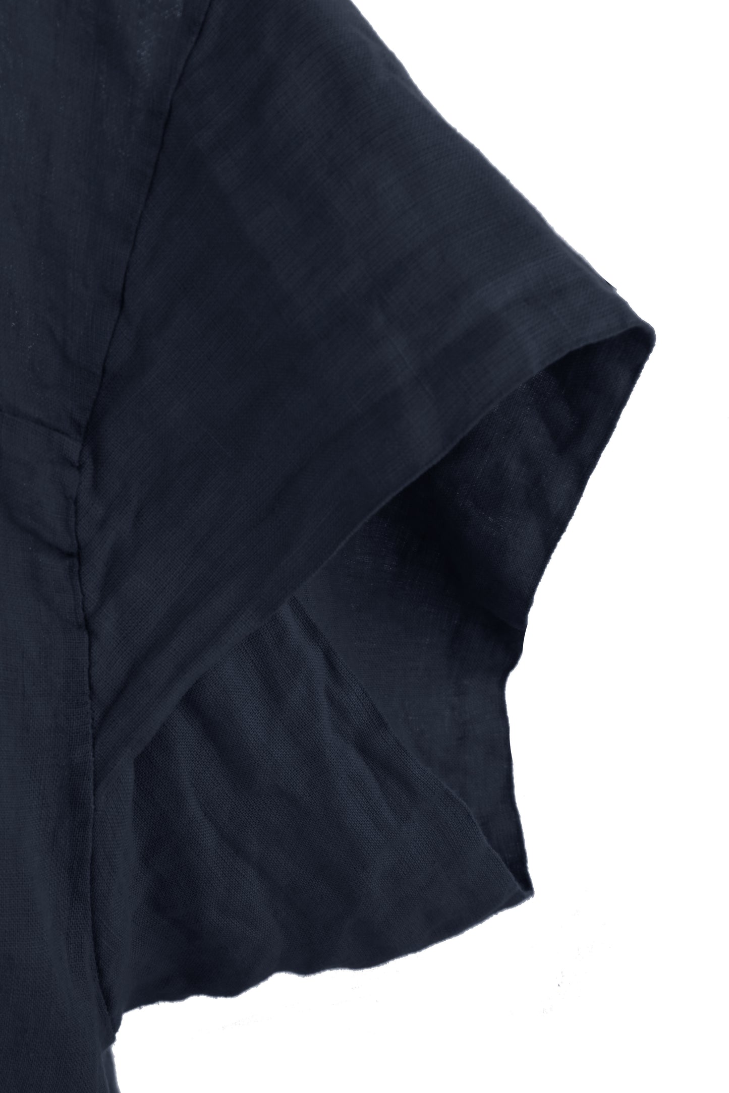 One Button Linen Jacket