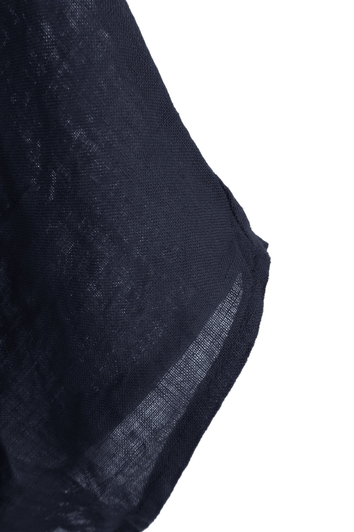Twist Hem Linen Top