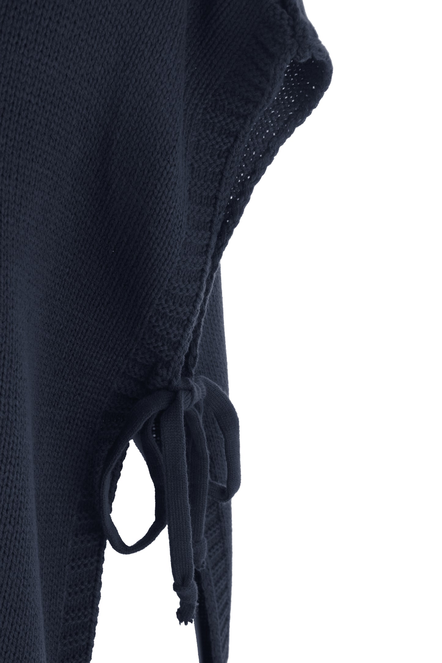 Side Tie Tabard Poncho