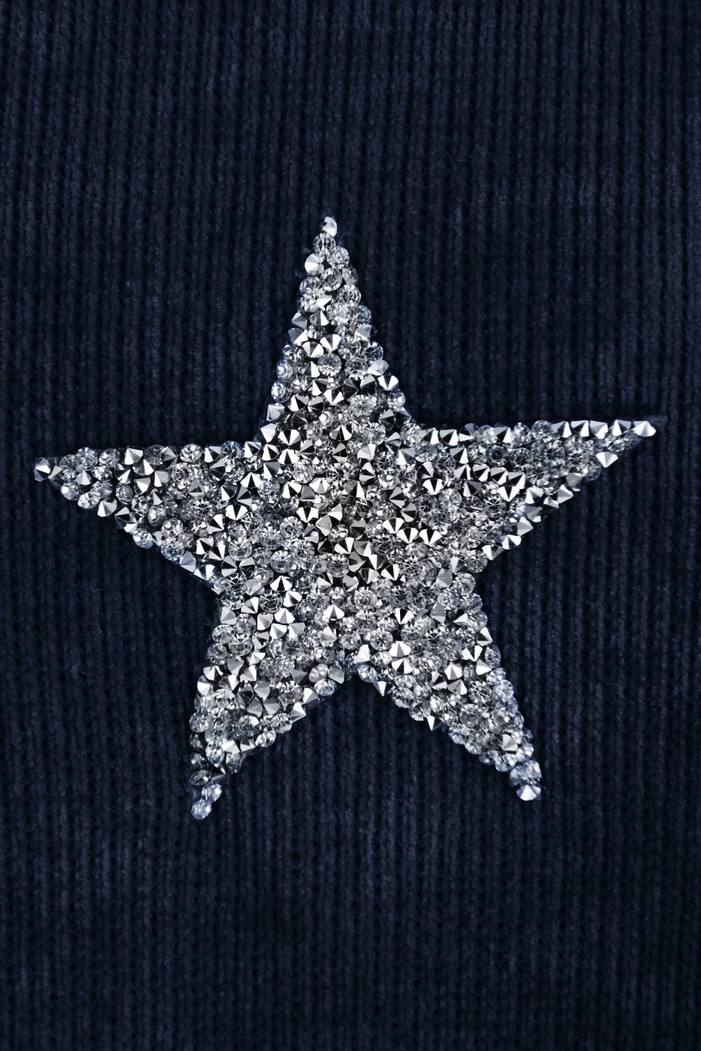 Star Detail Chenille Top