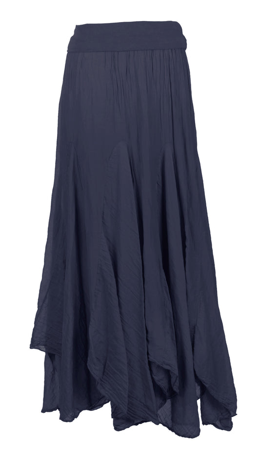 Silk Panel Skirt