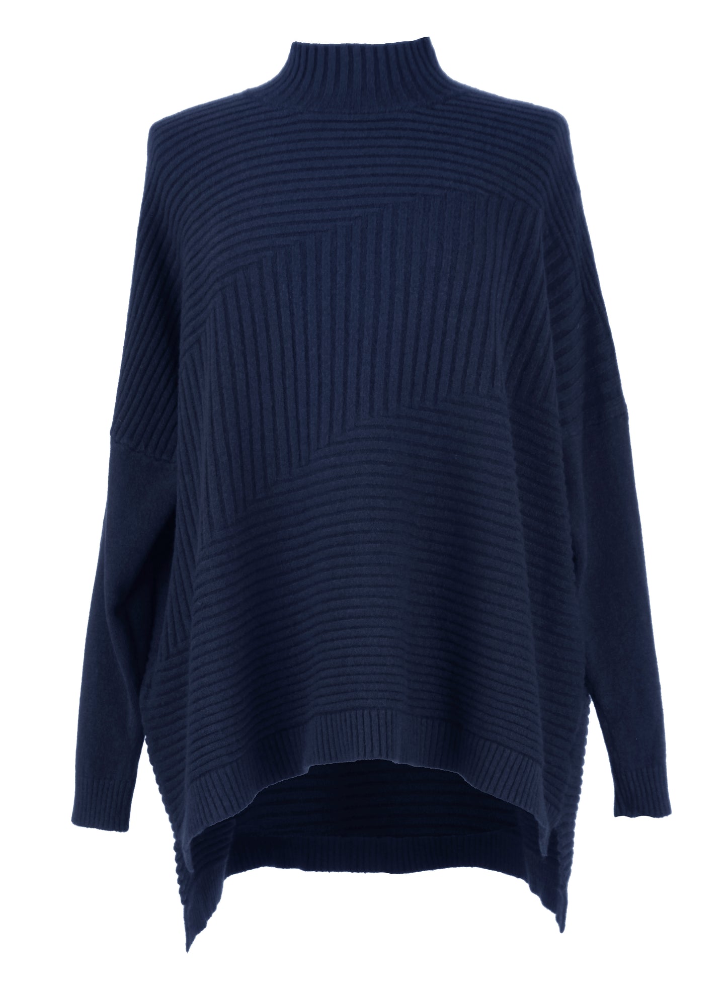 Ribbed Panel Jumper