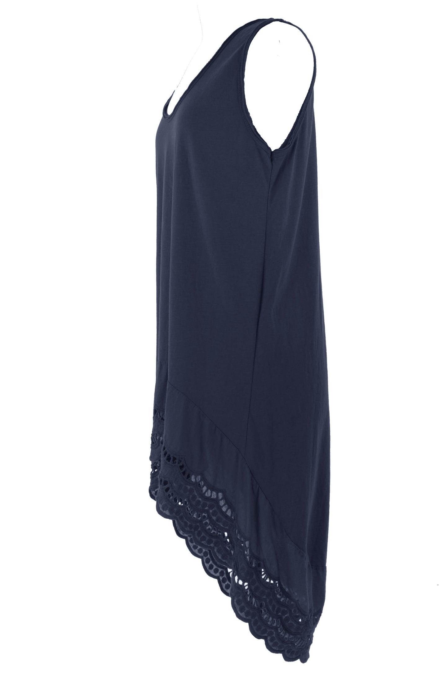 Broderie Anglaise Hem Tunic