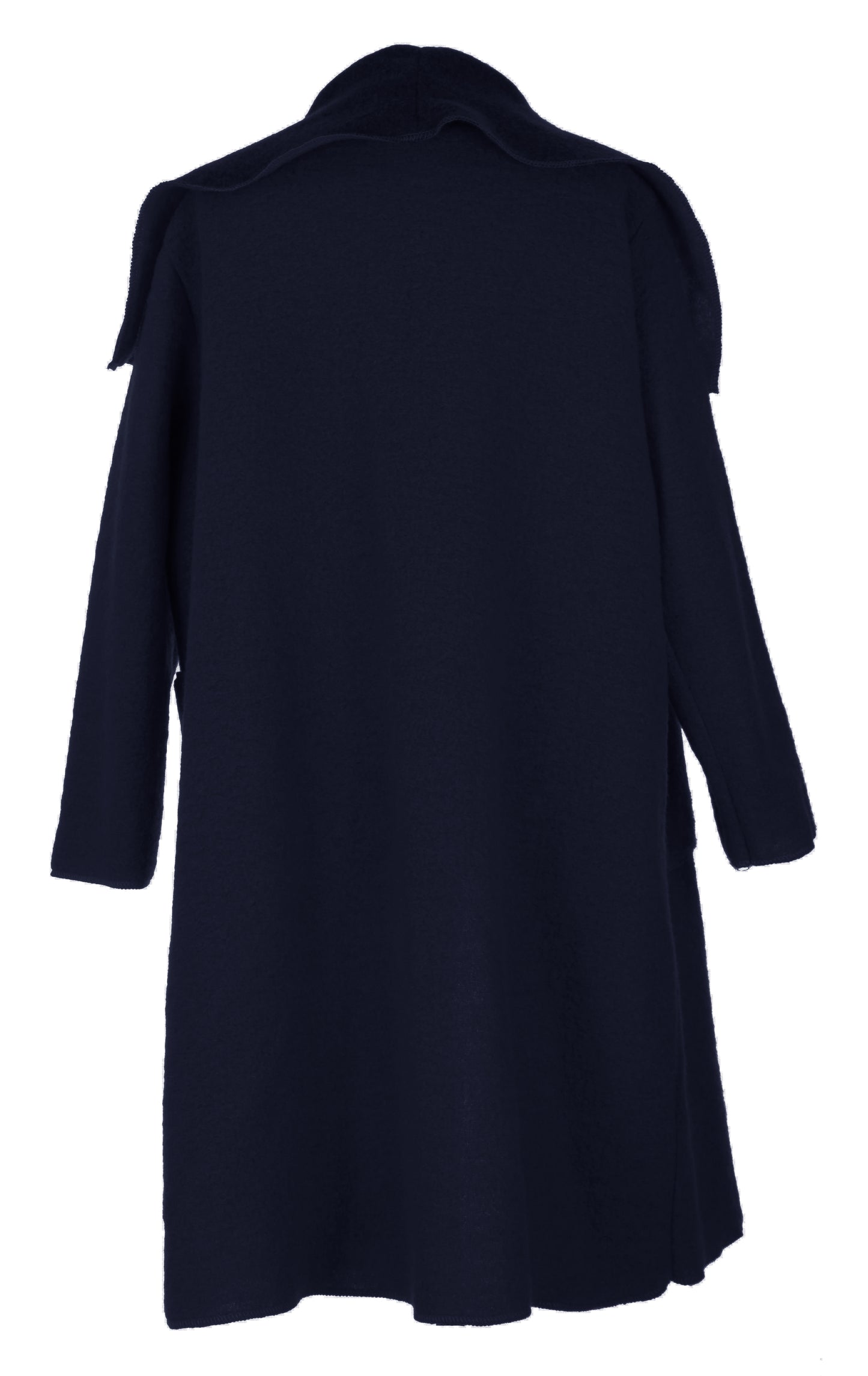 Waterfall Boiled Wool Coat