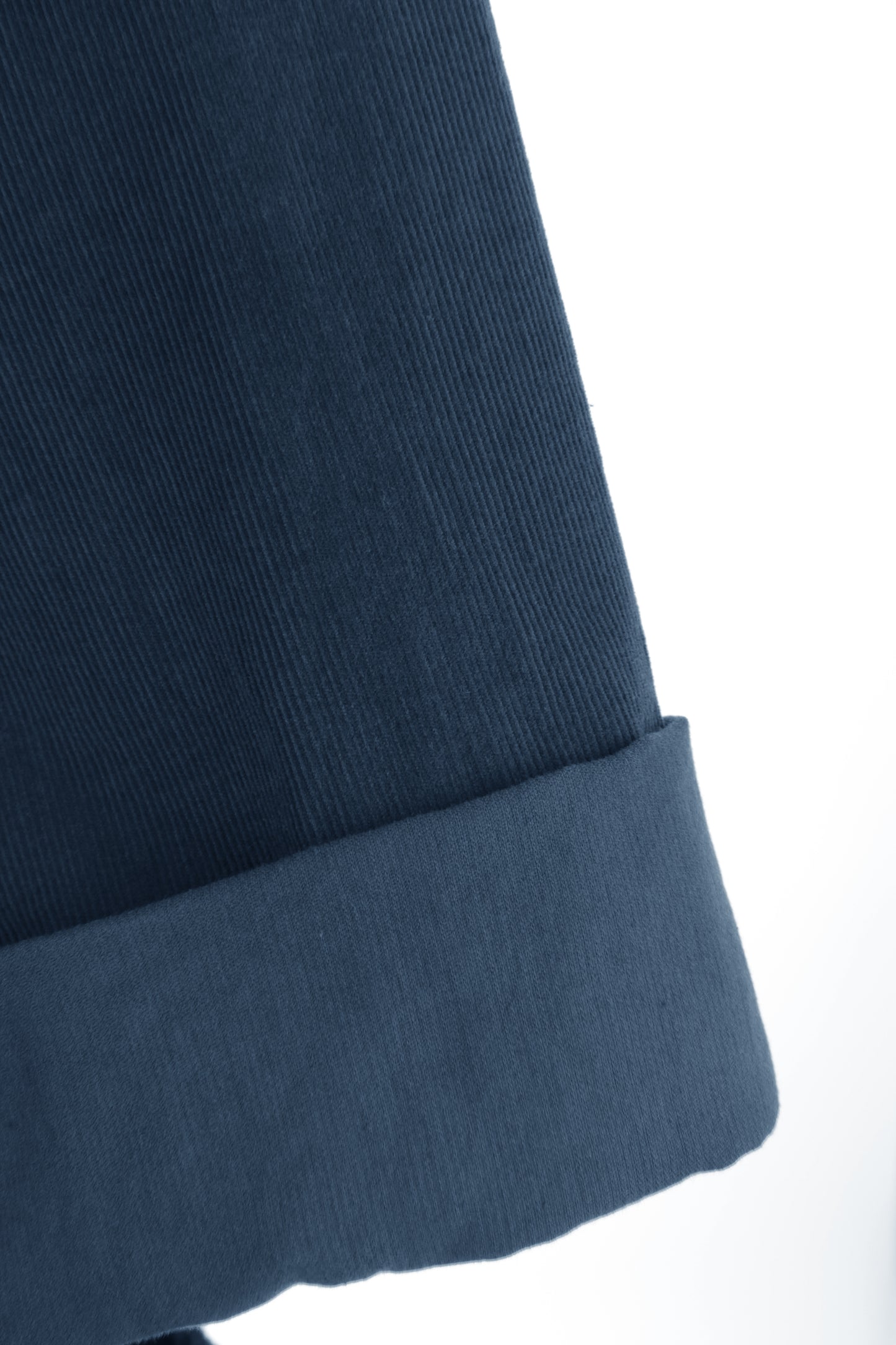 V Neck Corduroy Midi