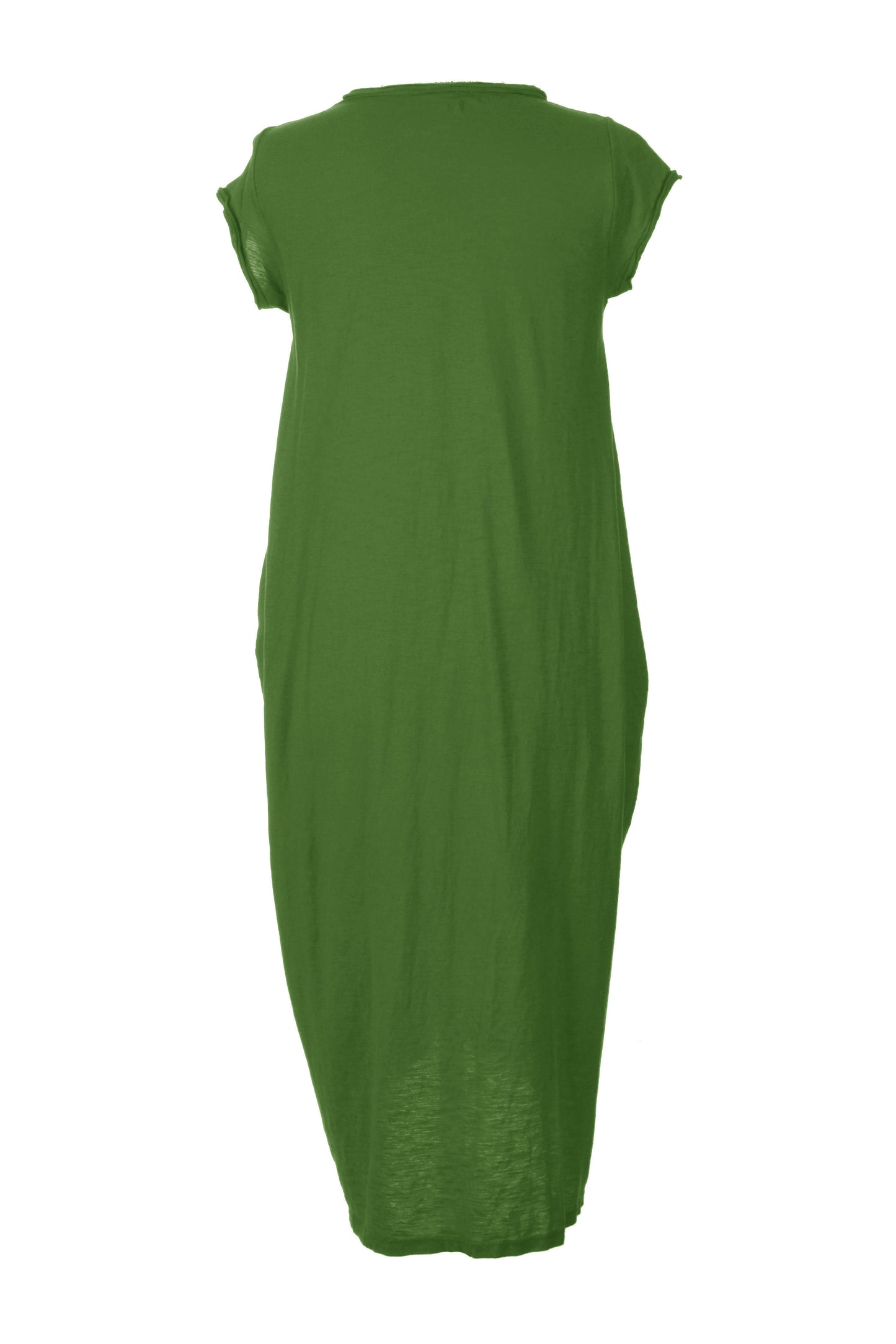 Cap Sleeve 2 Pocket Cotton Midi